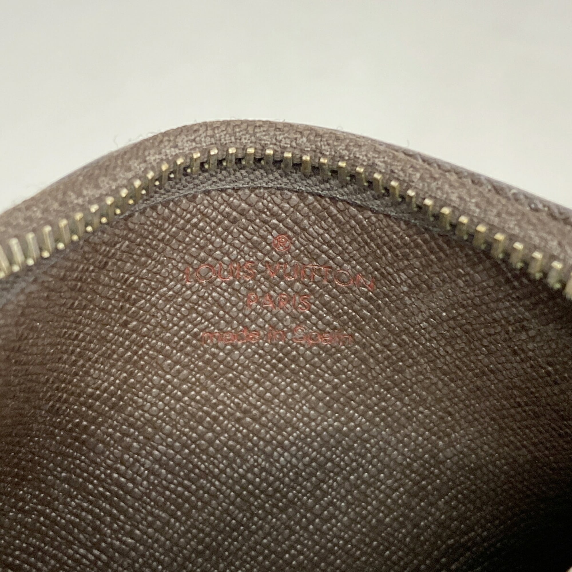 Louis Vuitton Ebene Coin Purse/Coin Case (Pre-Owned)