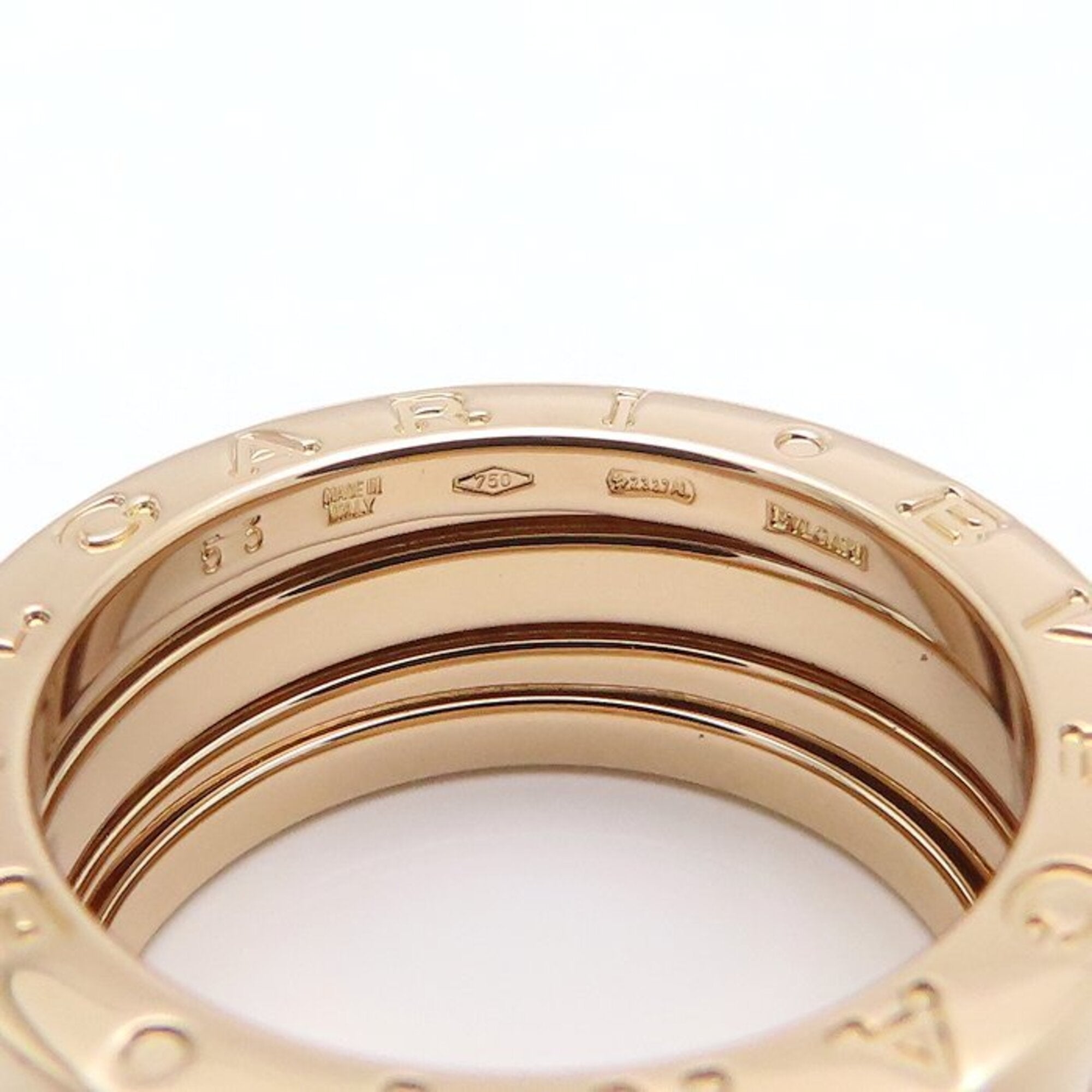 Bvlgari Pink Gold (18K) Band Ring (Pre-Owned)