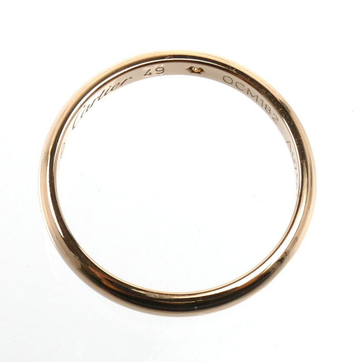 Cartier Pink Gold (18K) Band Ring (Pre-Owned)