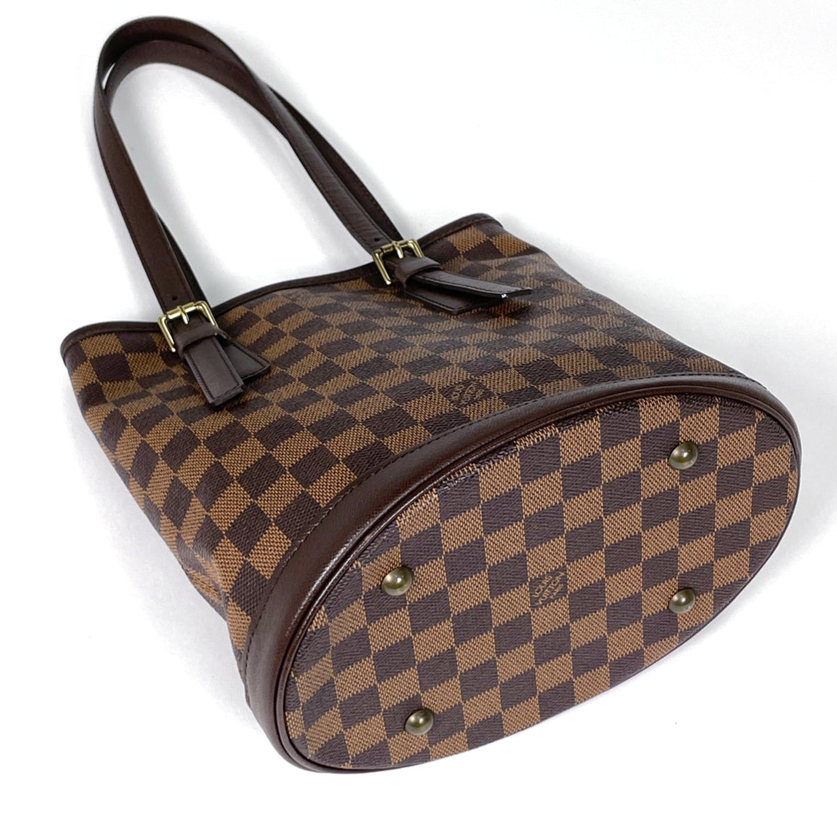 Louis Vuitton Brown Damier Canvas Tote Bag (Pre-Owned)