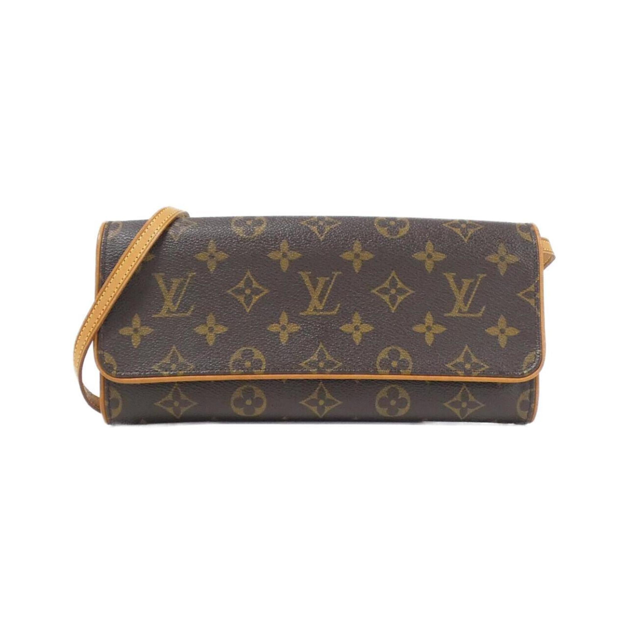 Louis Vuitton Monogram Brown Monogram Monogram Pochette Shoulder Bag (Pre-Owned)