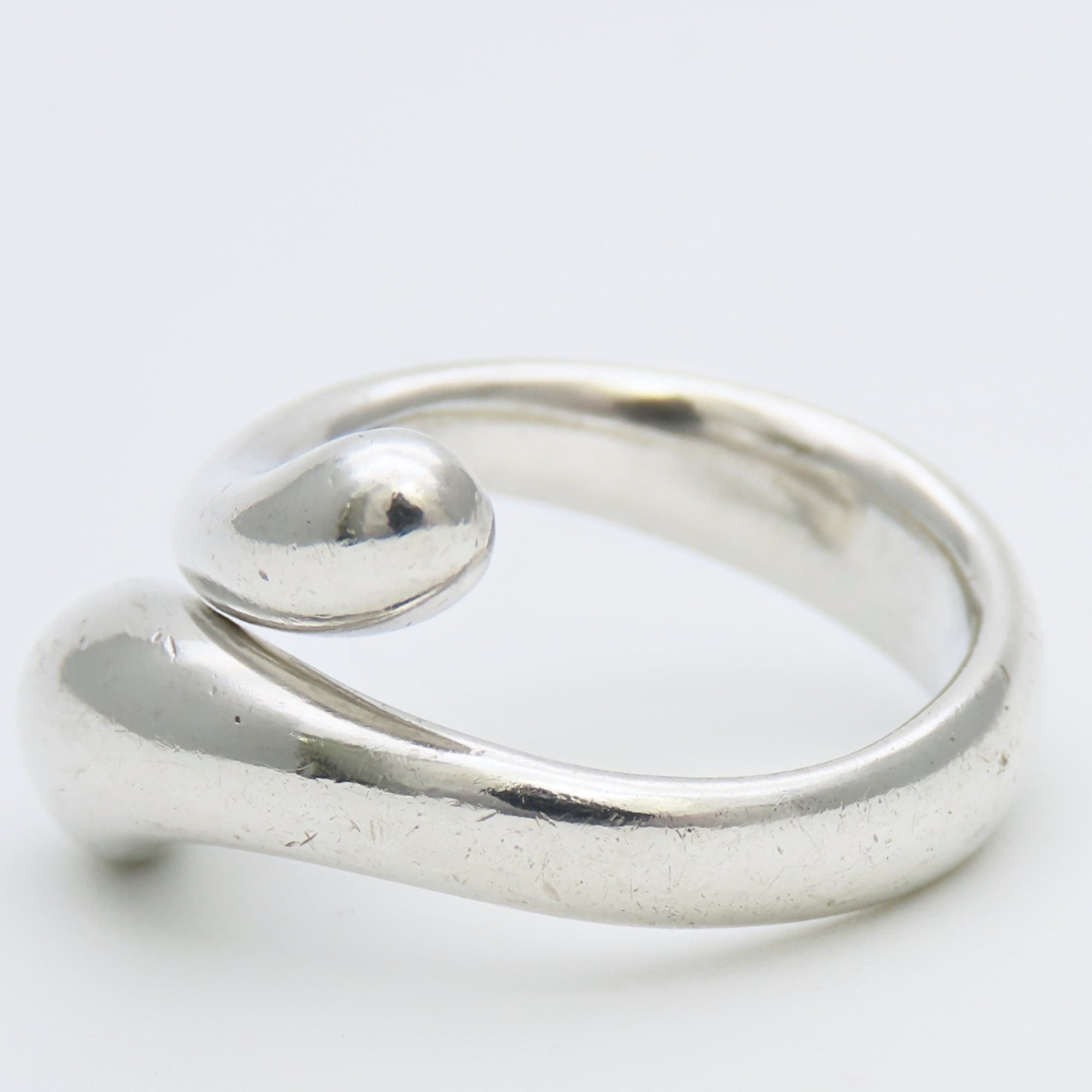 Tiffany Silver Silver 925 Band Ring (Pre-Owned)