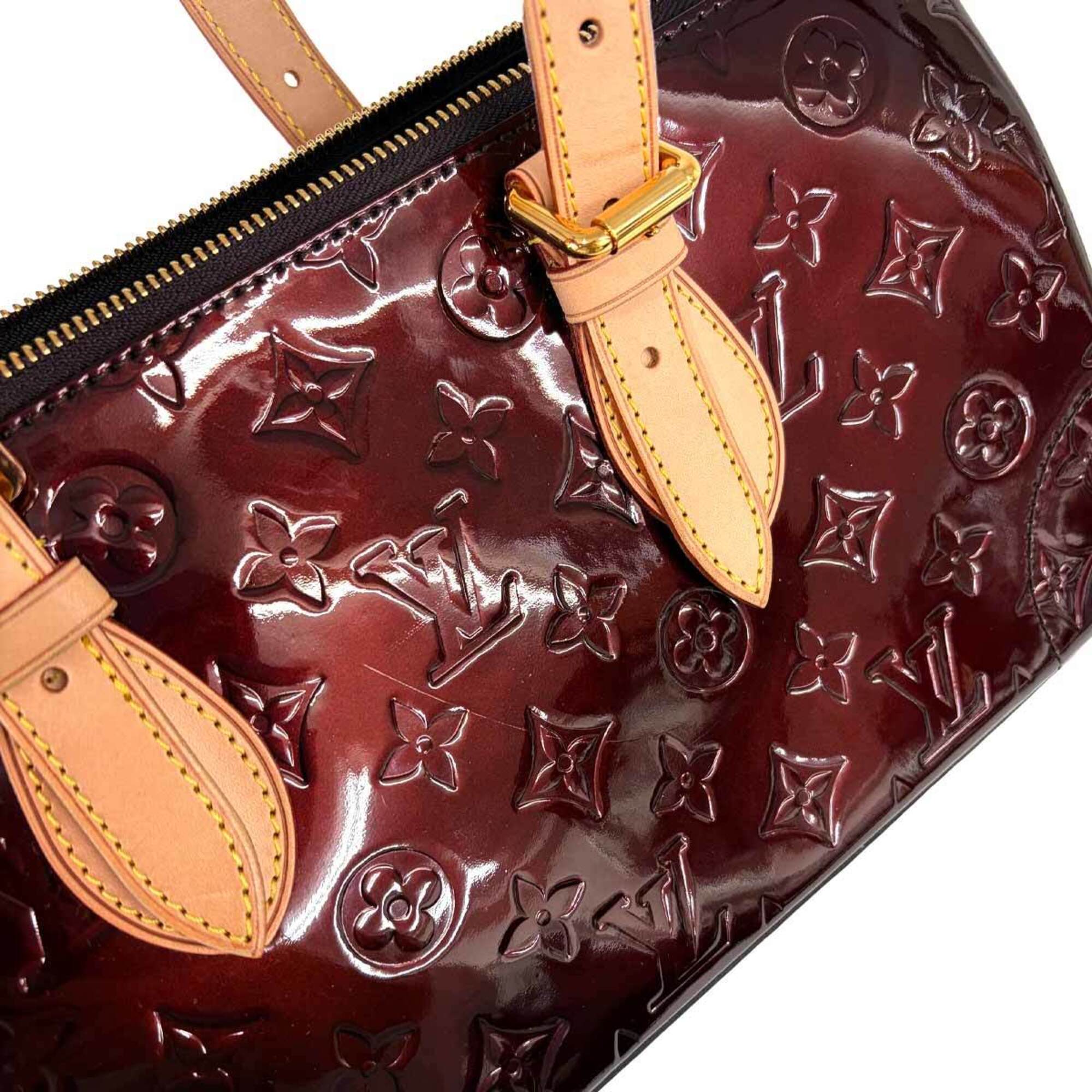 Louis Vuitton Amarante Monogram Vernis Handbag Shoulder Bag (Pre-Owned)