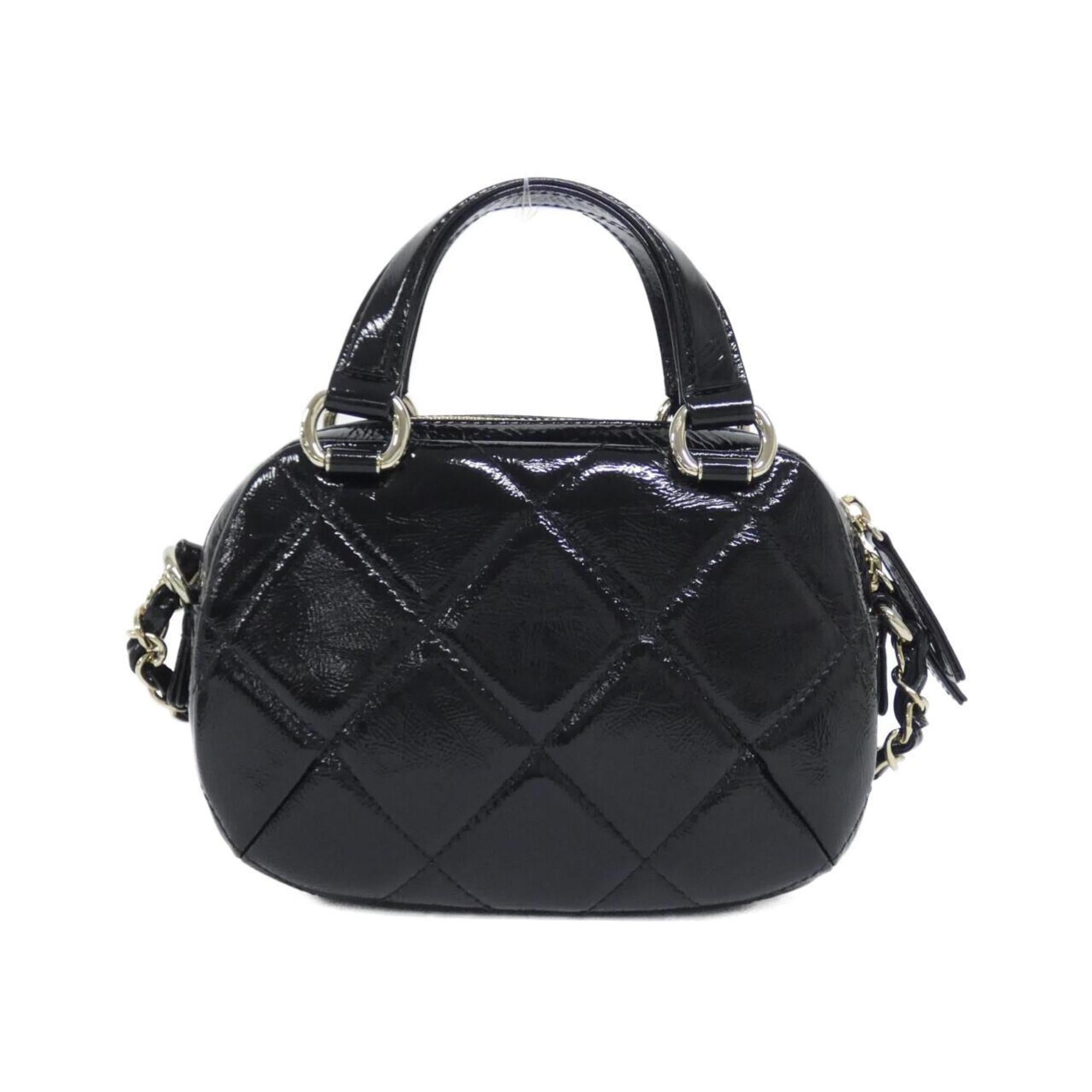 Chanel Black Leather Handbag (Pre-Owned)