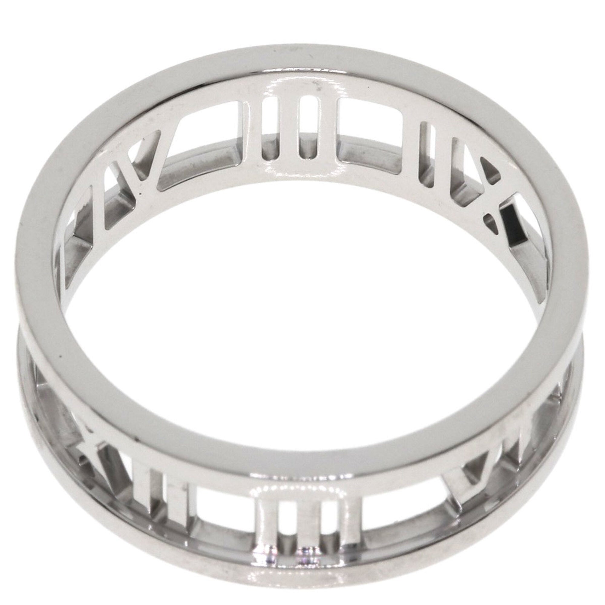 Tiffany White Gold (18K) Band Ring (Pre-Owned)