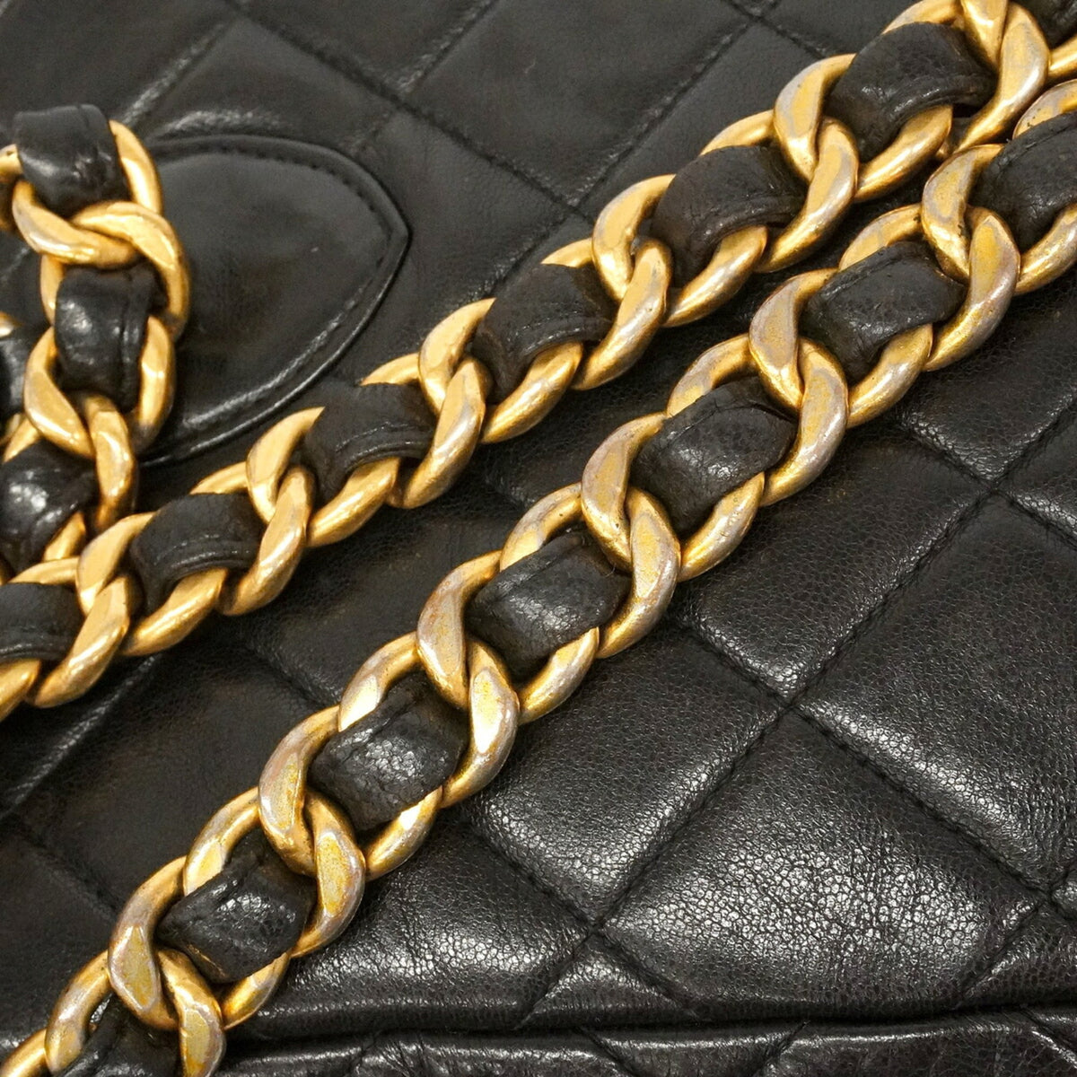 Chanel Black Leather Backpack (Pre-Owned)
