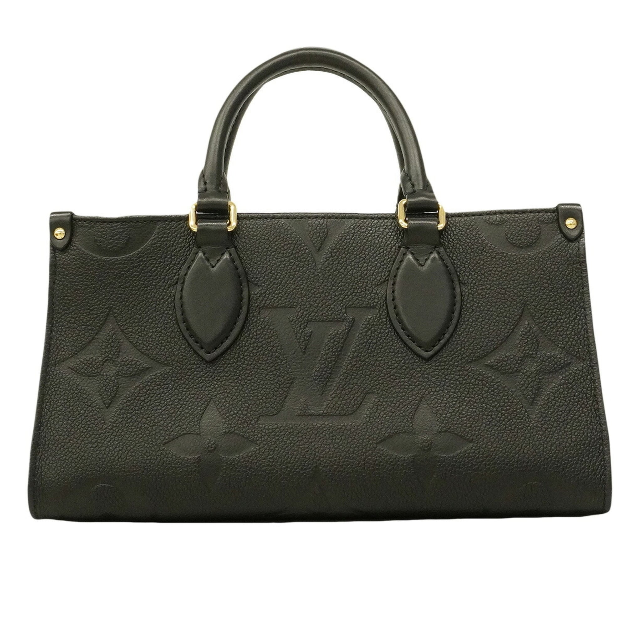 Louis Vuitton Noir Handbag (Pre-Owned)