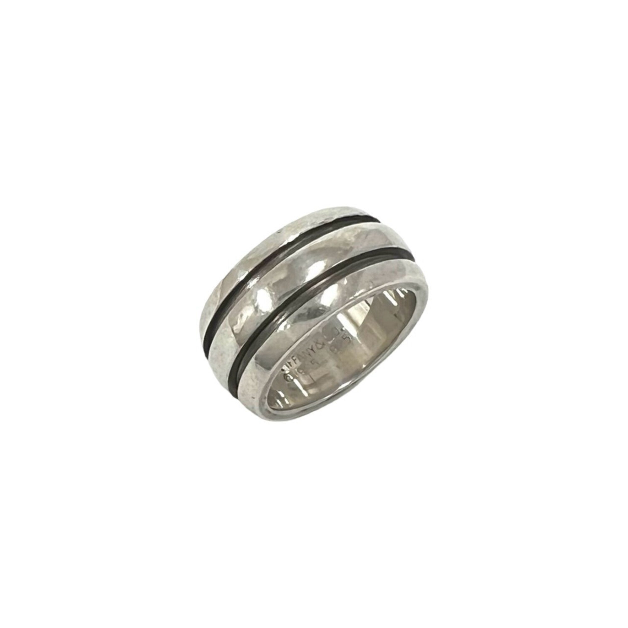 Tiffany Silver Silver 925 Band Ring (Pre-Owned)