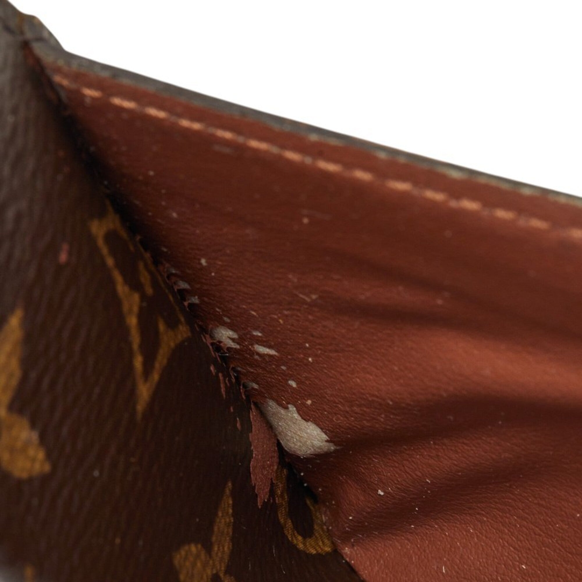 Louis Vuitton Brown Monogram Pvc Leather Coin Purse/Coin Case (Pre-Owned)