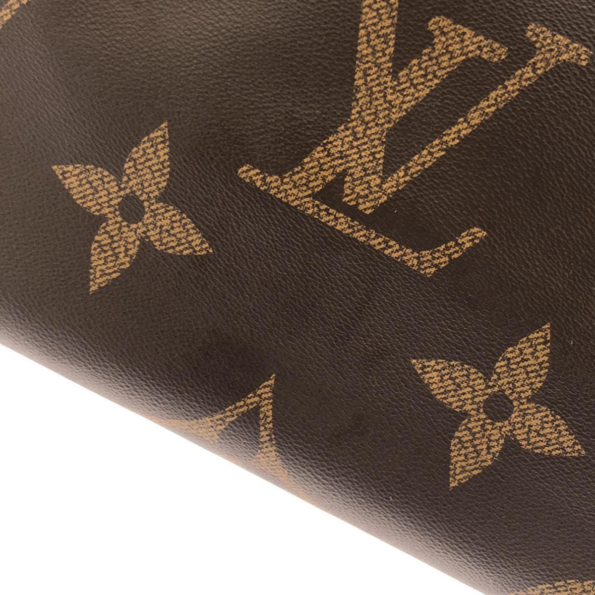 Louis Vuitton Monogram Marron Coated Canvas Handbag (Pre-Owned)