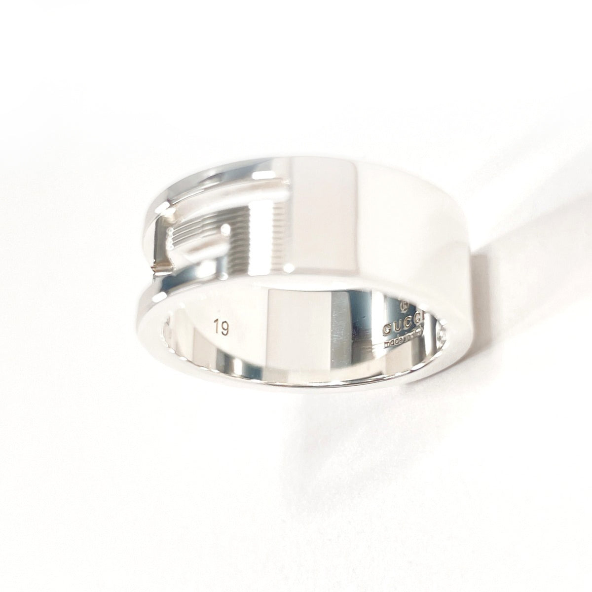 Gucci Silver Silver 925 Band Ring (Pre-Owned)