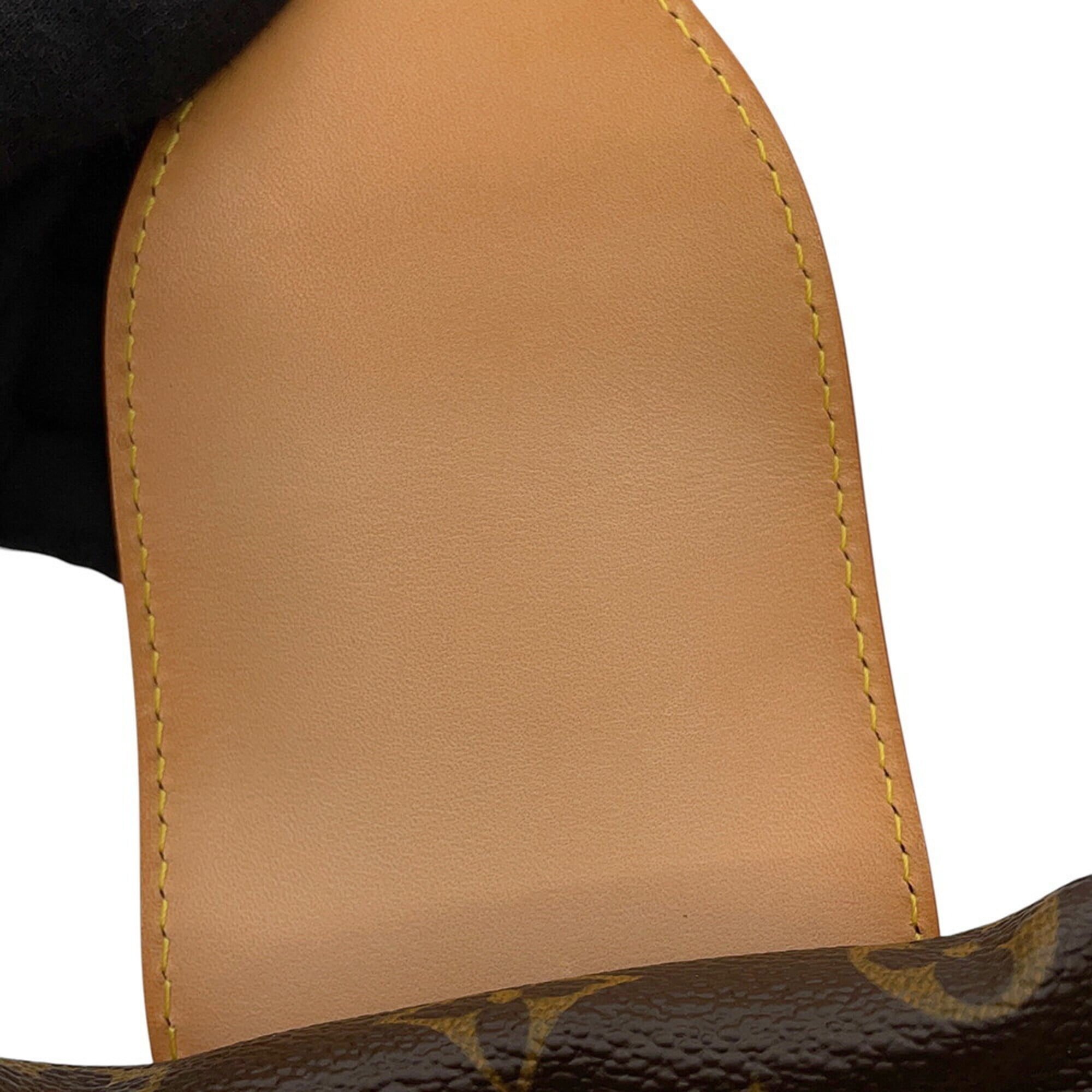 Louis Vuitton Brown Monogram Shoulder Bag (Pre-Owned)