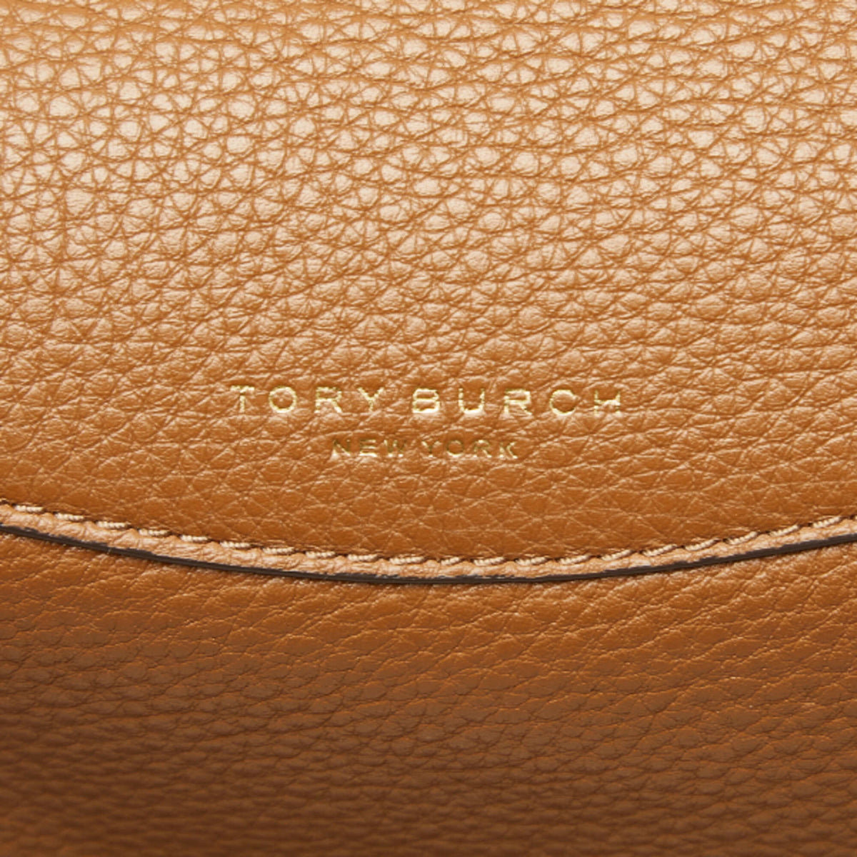 Tory Burch Brown Leather Handbag Shoulder Bag (Pre-Owned)
