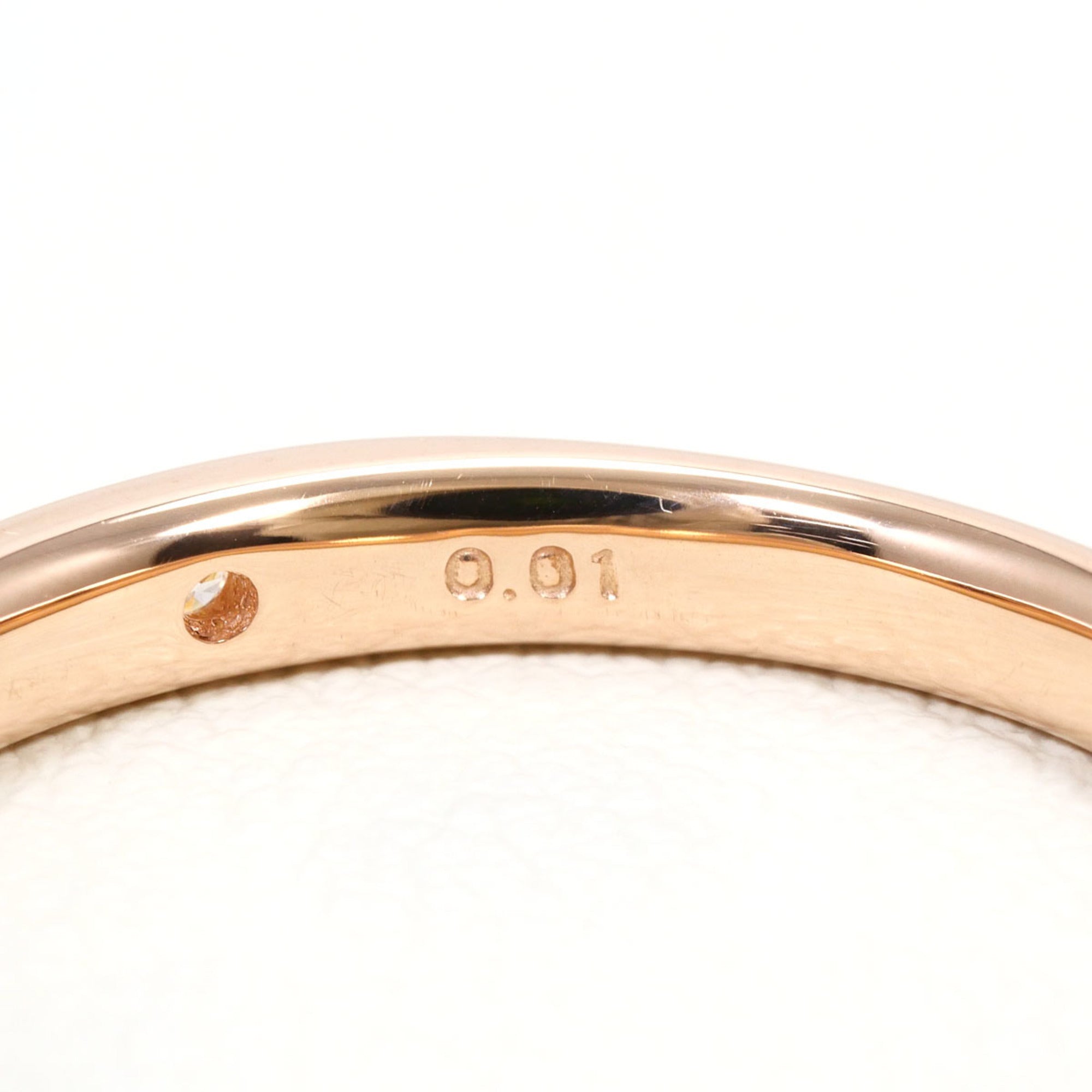 Unbranded Pink Gold Pink Gold (10K) Band Ring (Pre-Owned)