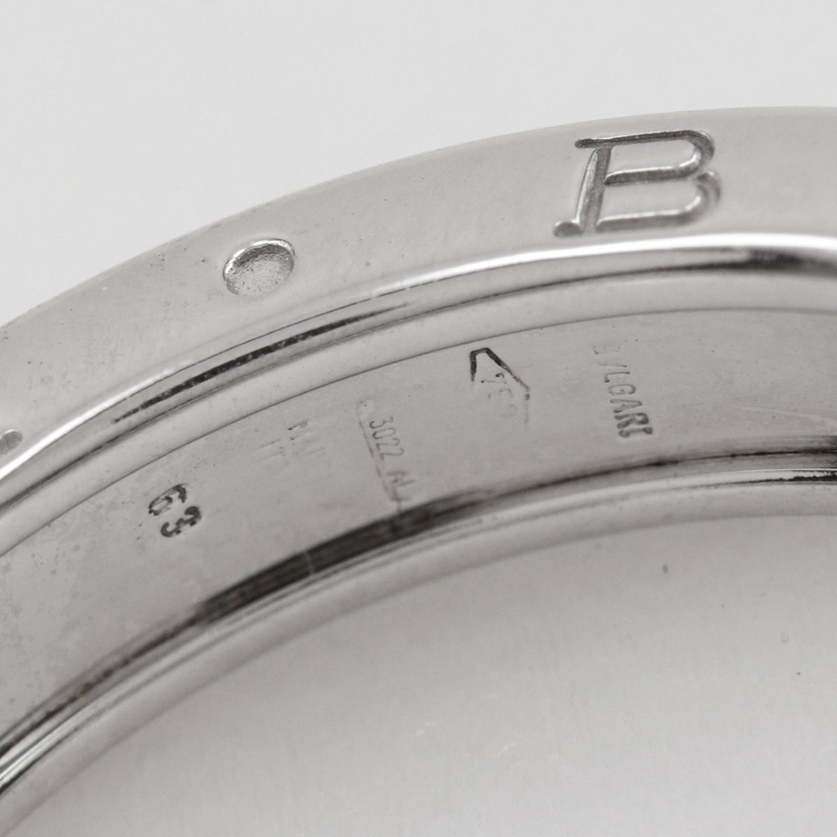 Bvlgari White Gold (18K) Band Ring (Pre-Owned)