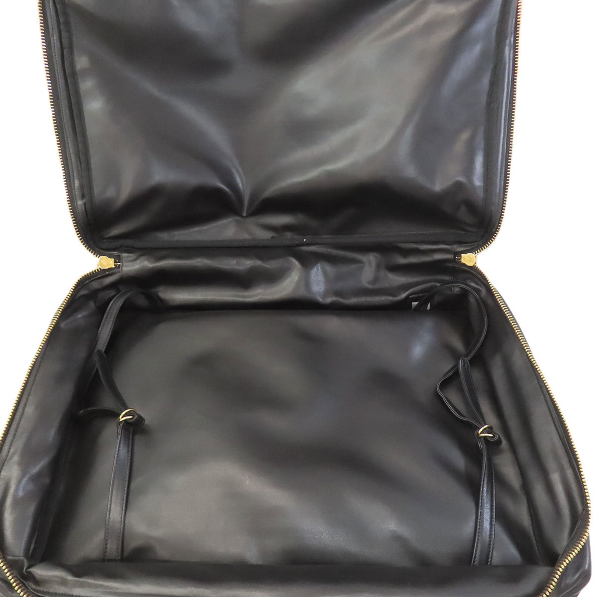 Chanel Black Canvas Briefcase (Pre-Owned)