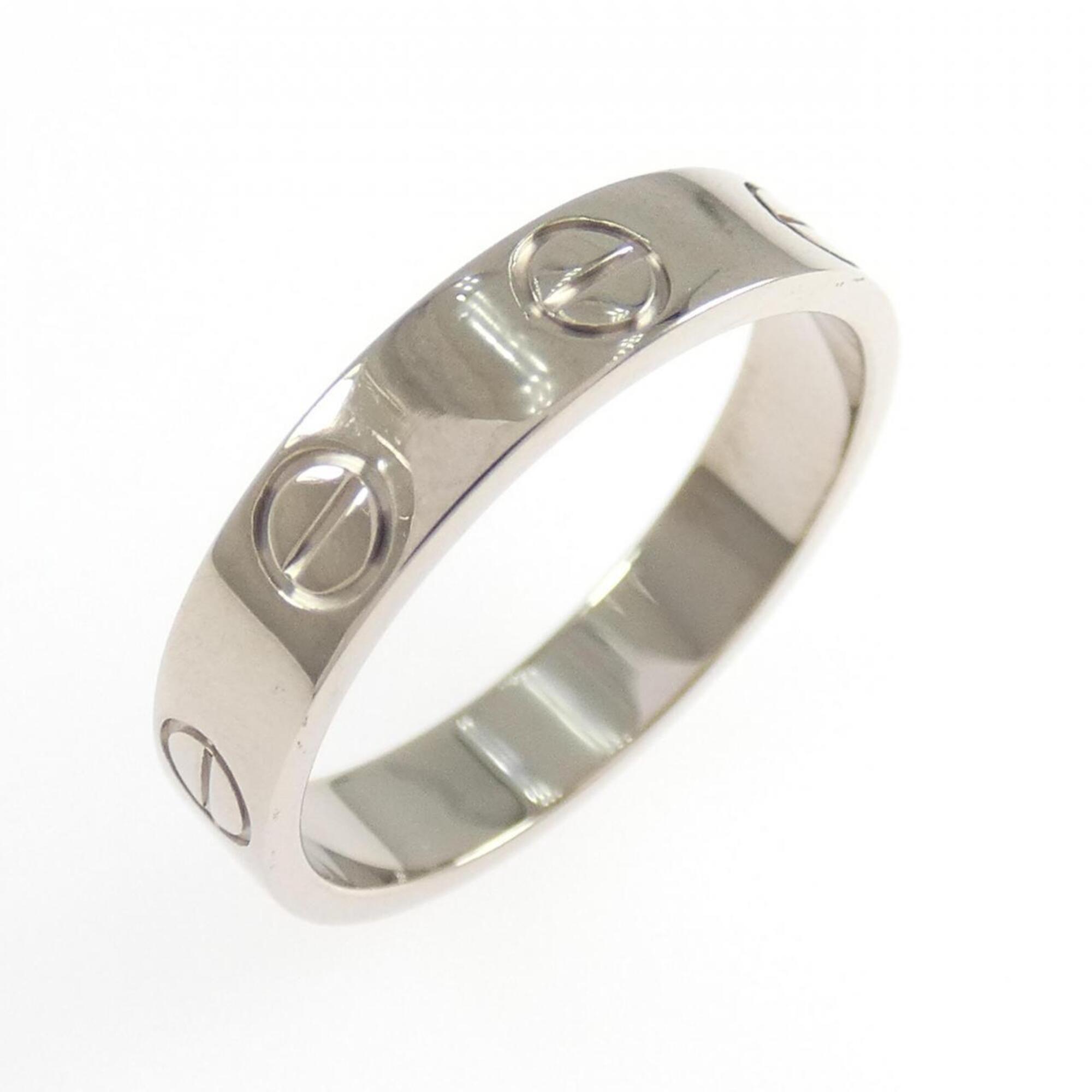 Cartier White Gold White Gold (18K) Band Ring (Pre-Owned)