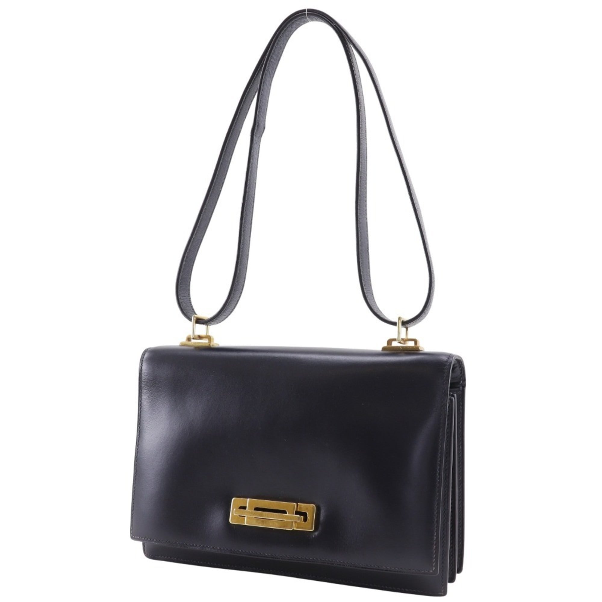 Hermes Leather Shoulder Bag (Pre-Owned)