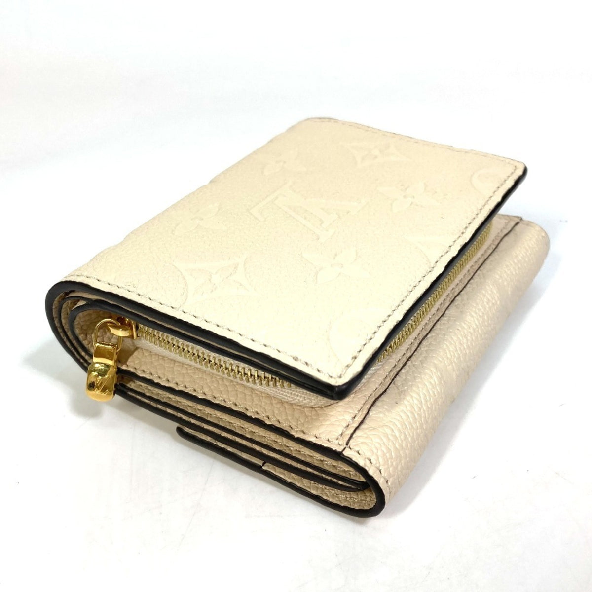 Louis Vuitton Monogram Empreinte Monogram Empreinte Wallet (Tri-Fold) (Pre-Owned)