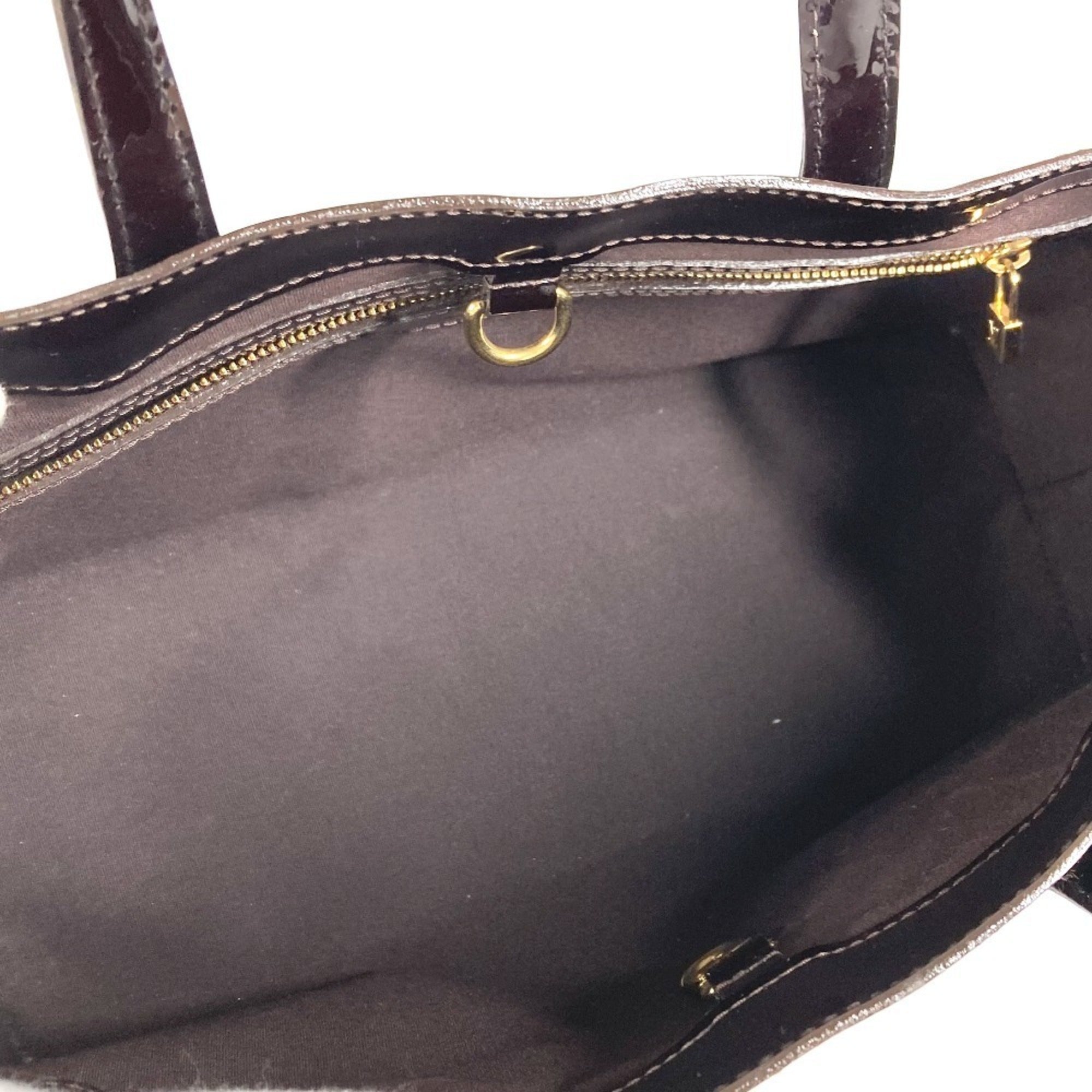 Louis Vuitton Amarante Purple Monogram Vernis Handbag Tote Bag (Pre-Owned)