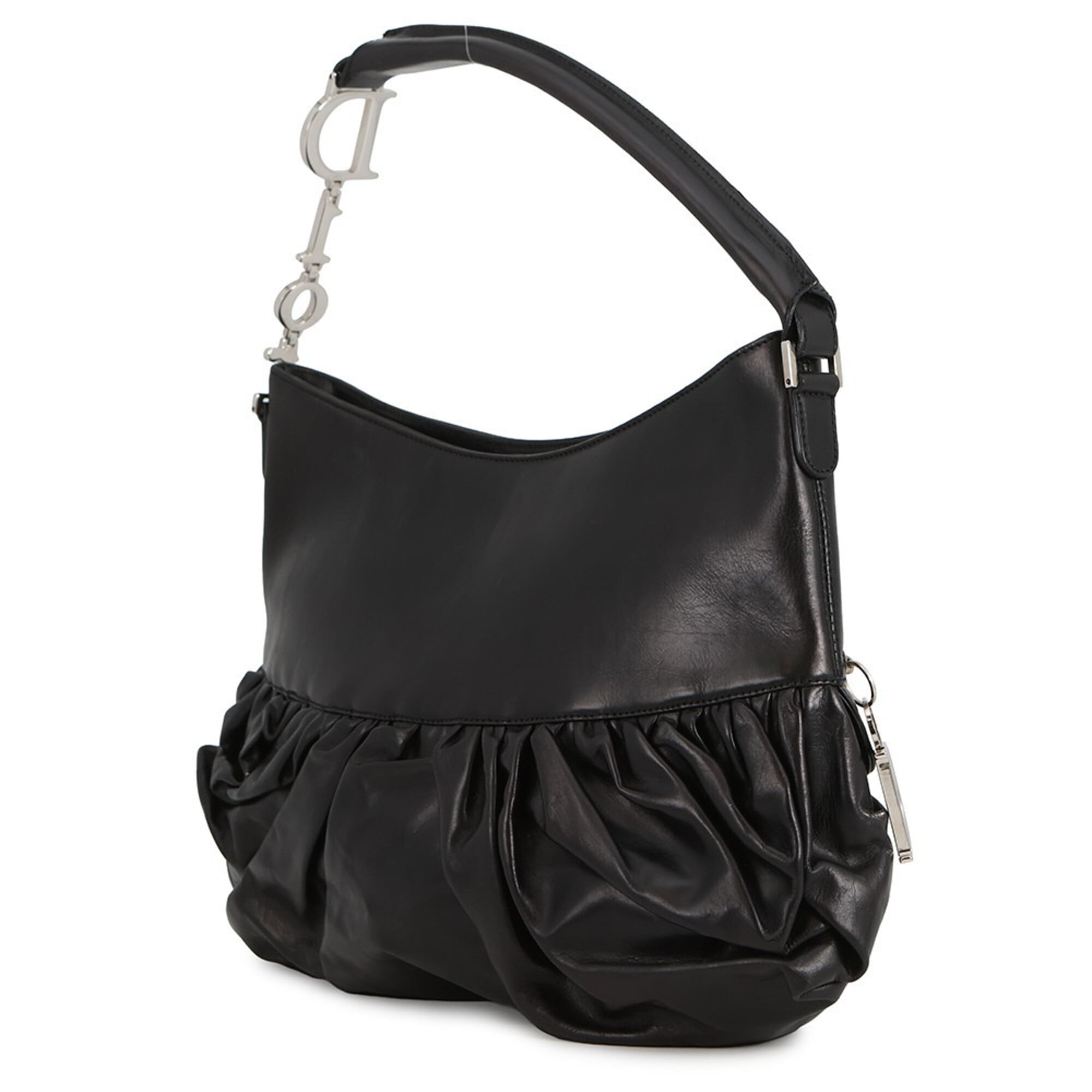 Christian Dior Black Leather Handbag (Pre-Owned)