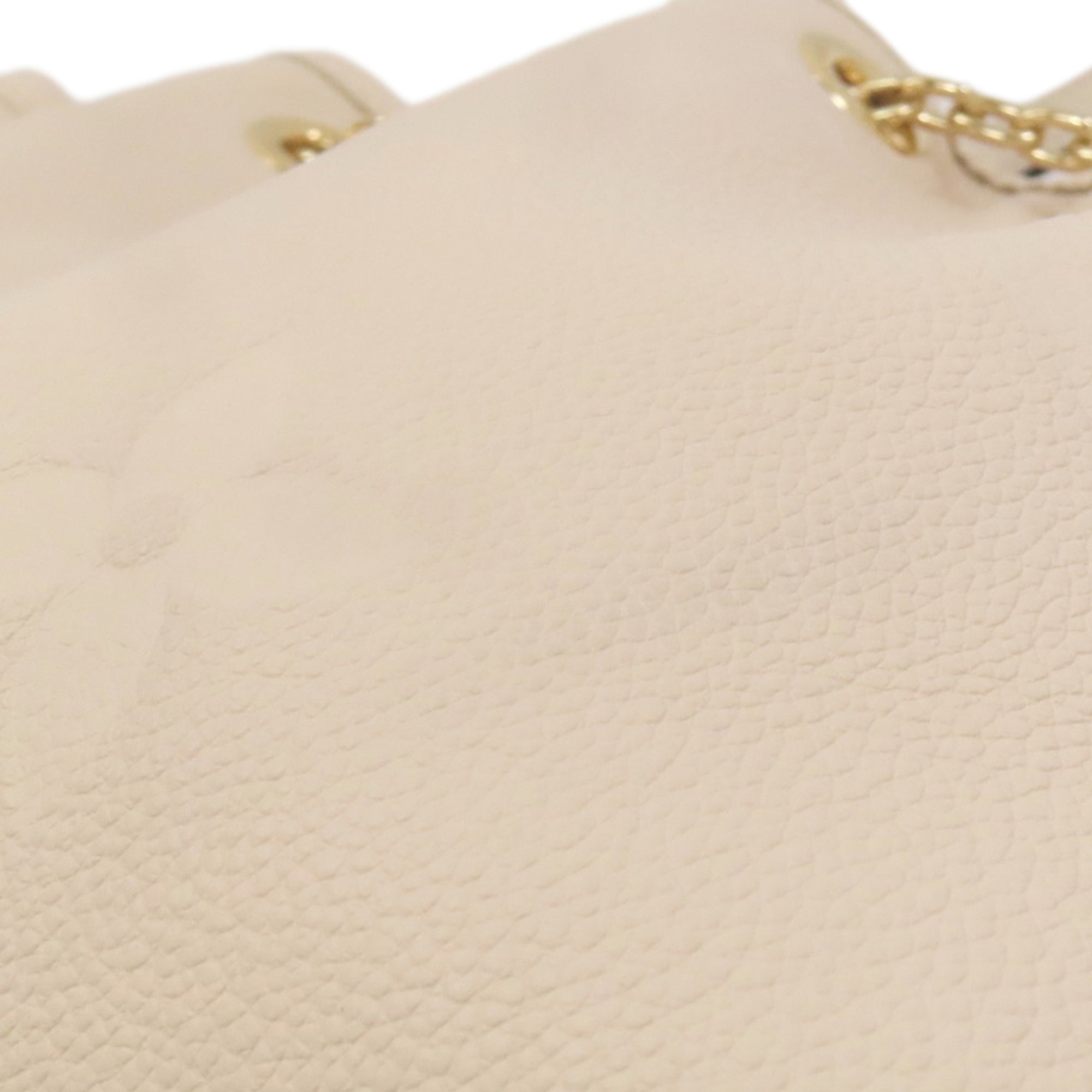 Louis Vuitton Cream Monogram Empreinte Handbag Pouch (Pre-Owned)
