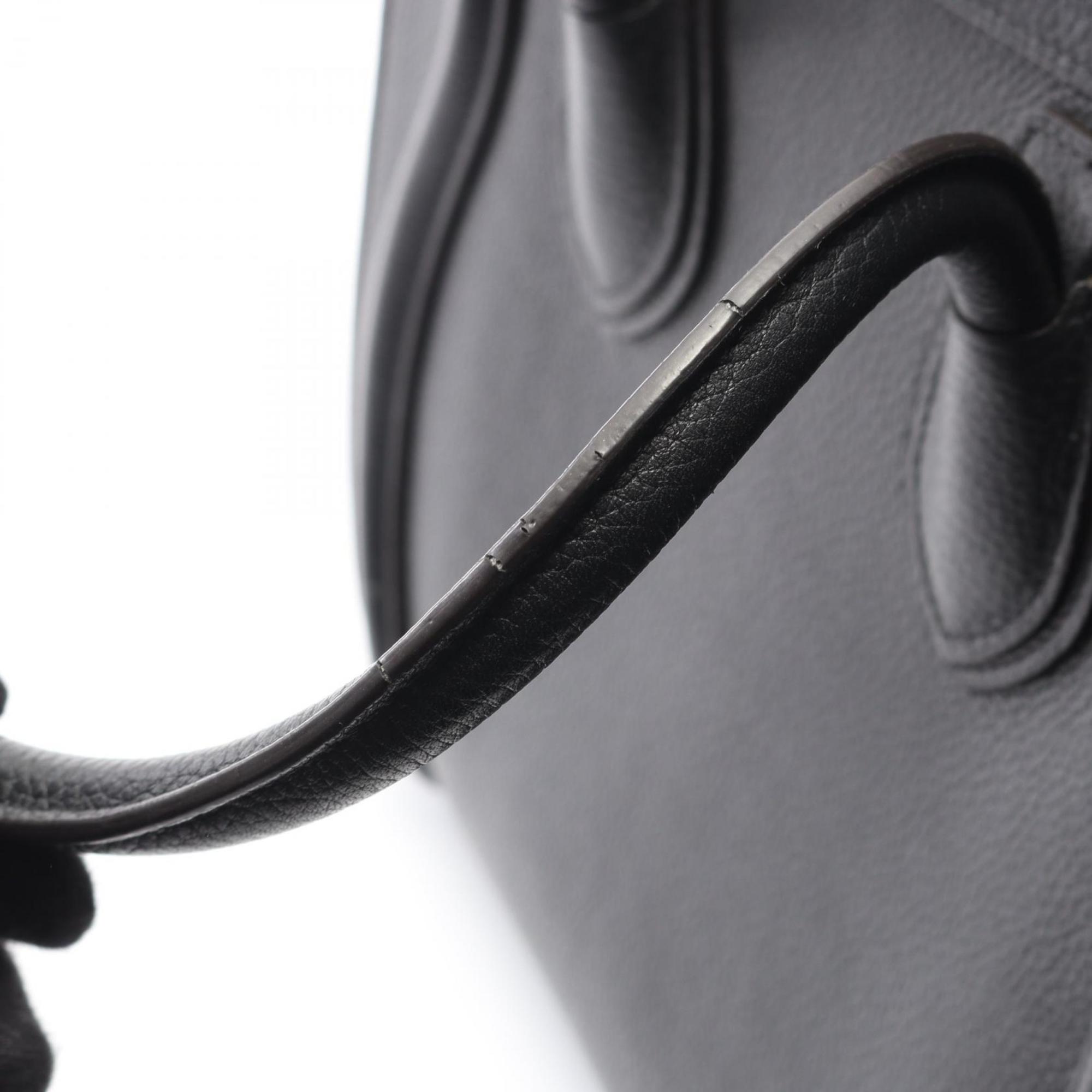 Celine Black Leather Tote Bag (Pre-Owned)