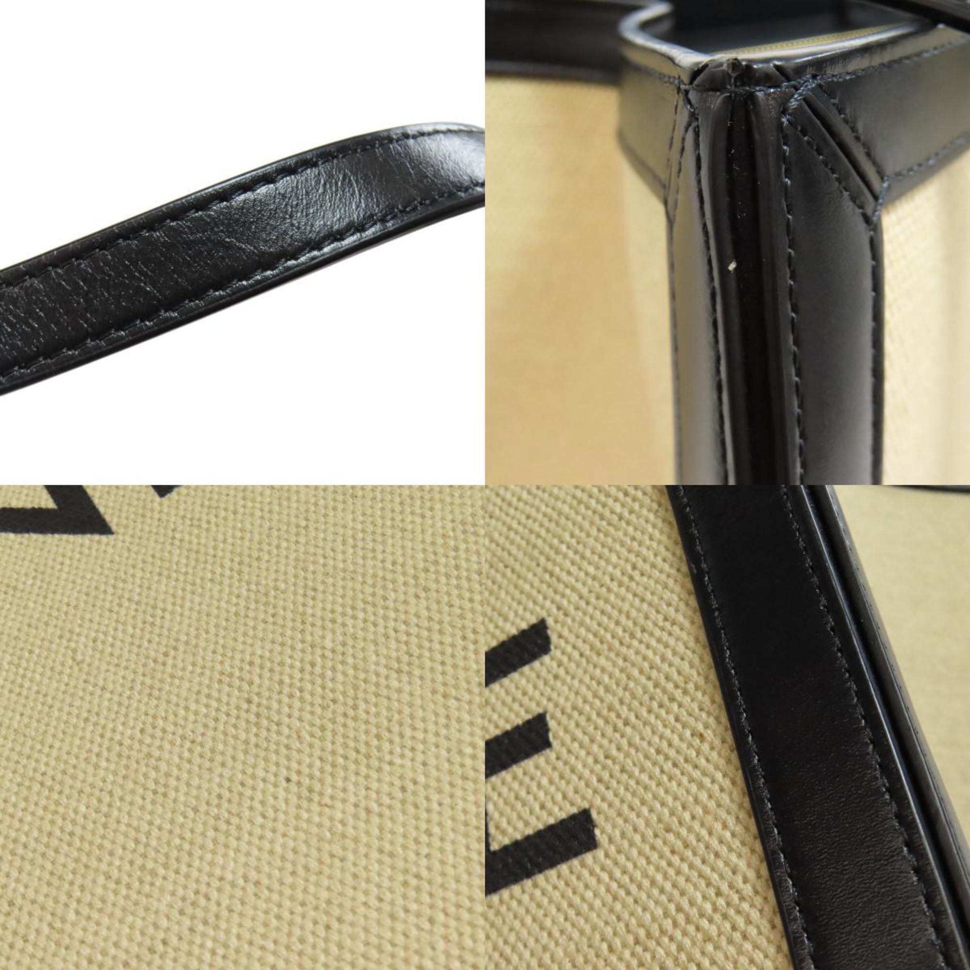 Celine Black Canvas Tote Bag (Pre-Owned)