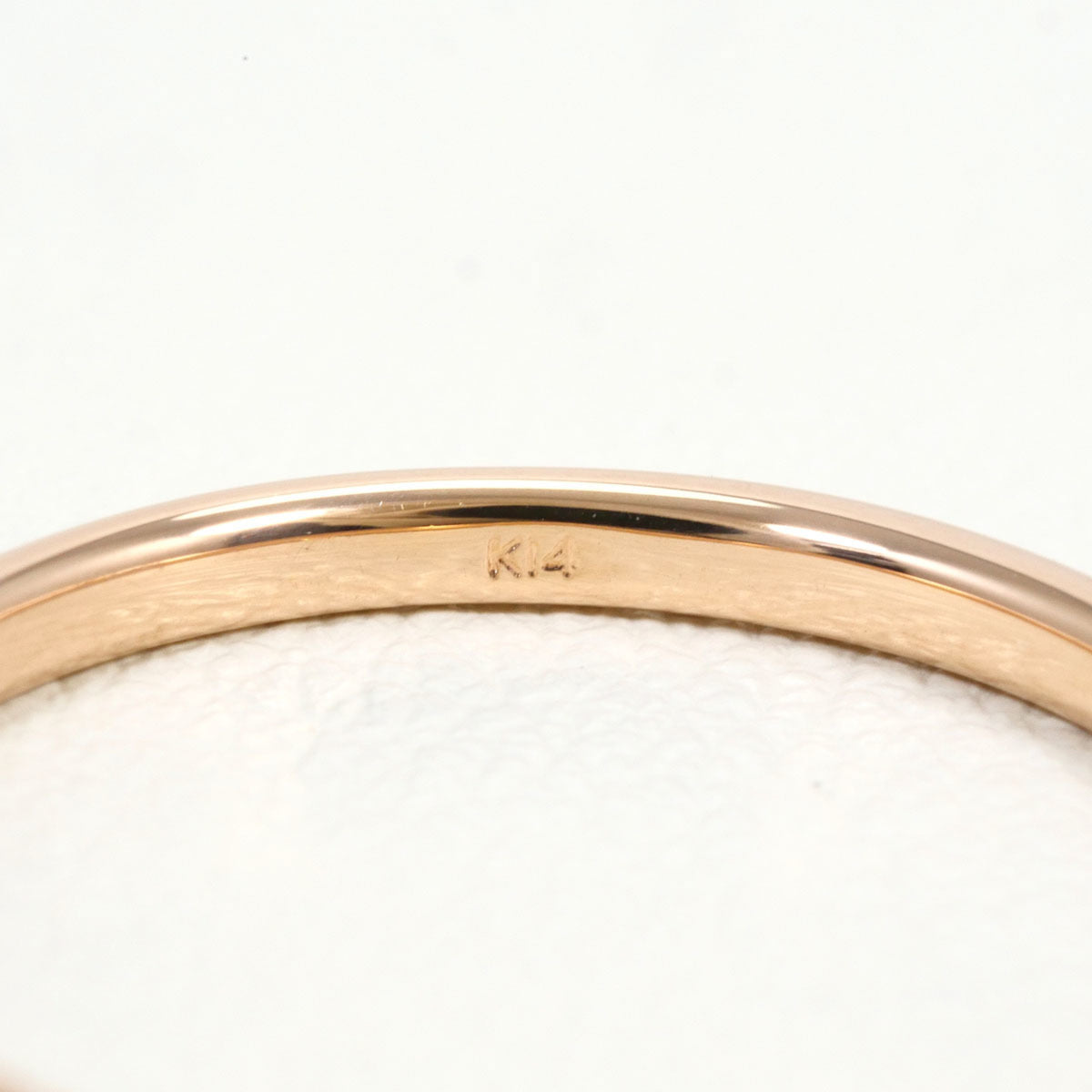 Unbranded Pink Gold Pink Gold (14K) Band Ring (Pre-Owned)