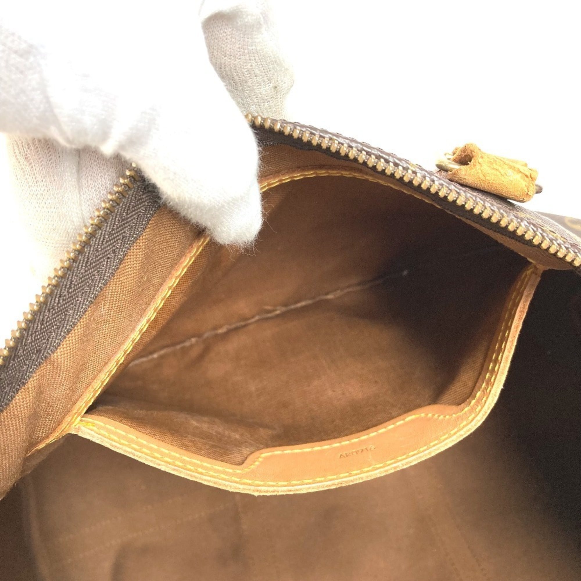 Louis Vuitton Brown Monogram Shoulder Bag Tote Bag (Pre-Owned)