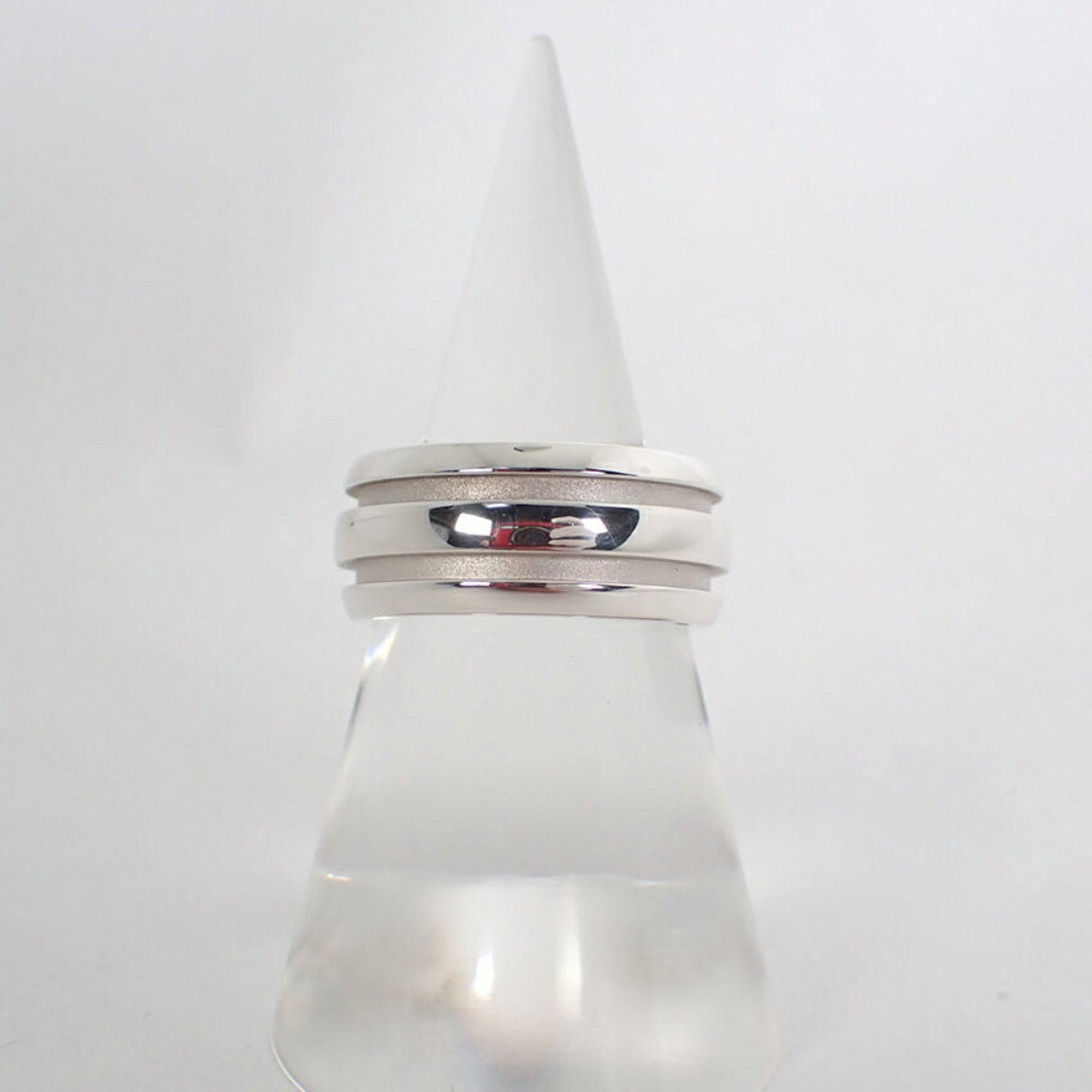 Tiffany Silver Silver Band Ring (Pre-Owned)