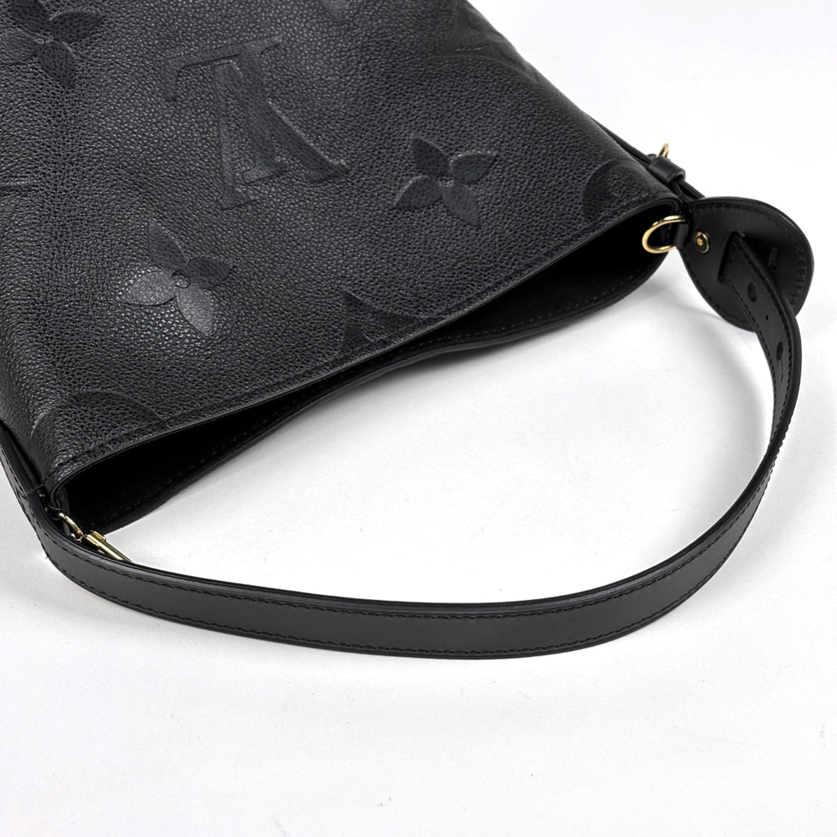 Louis Vuitton Black Monogram Empreinte Handbag (Pre-Owned)