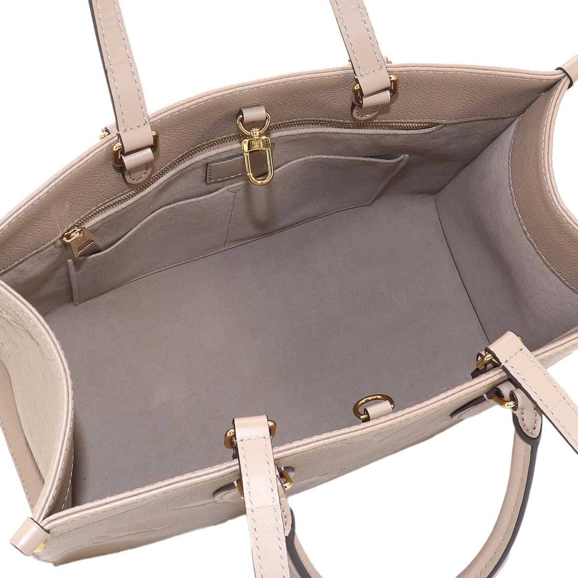 Louis Vuitton Tourterelle Monogram Empreinte Handbag Tote Bag (Pre-Owned)