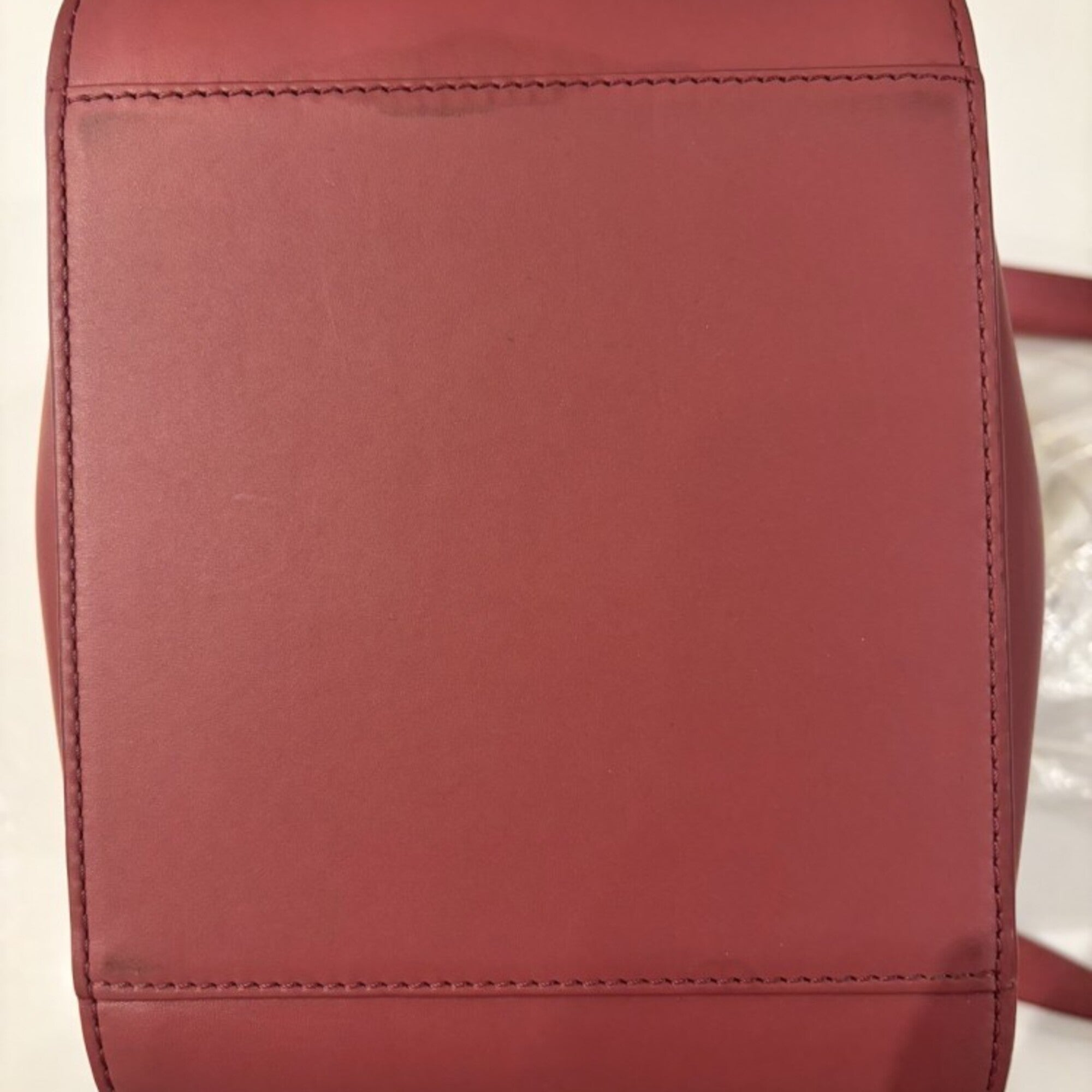 Loewe Pink Purple Leather Handbag Shoulder Bag (Pre-Owned)