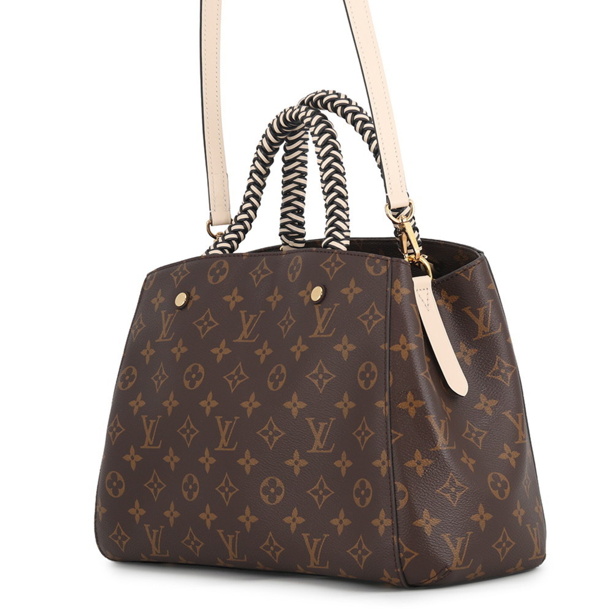 Louis Vuitton Monogram Monogram Noir Monogram Handbag Shoulder Bag (Pre-Owned)