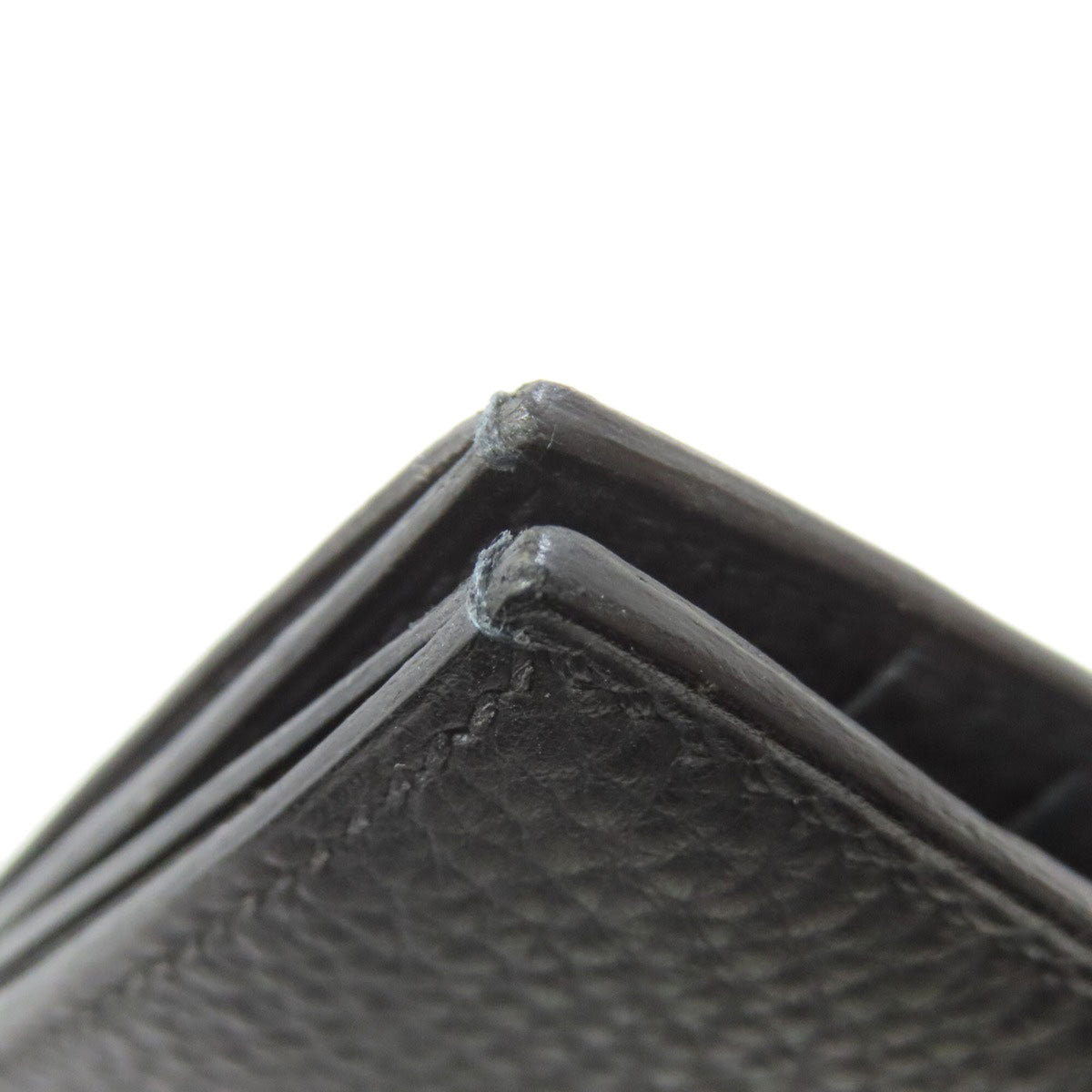 Hermes Mc2 Black Leather Wallet (Bi-Fold) (Pre-Owned)