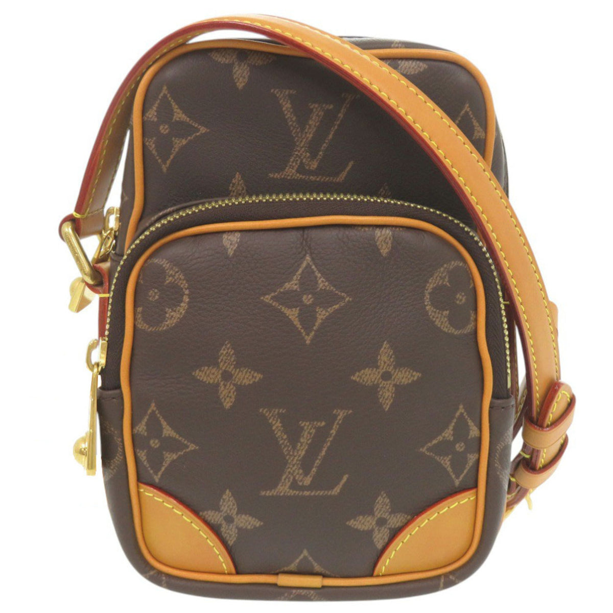 Louis Vuitton Brown Monogram Monogram Leather Shoulder Bag (Pre-Owned)