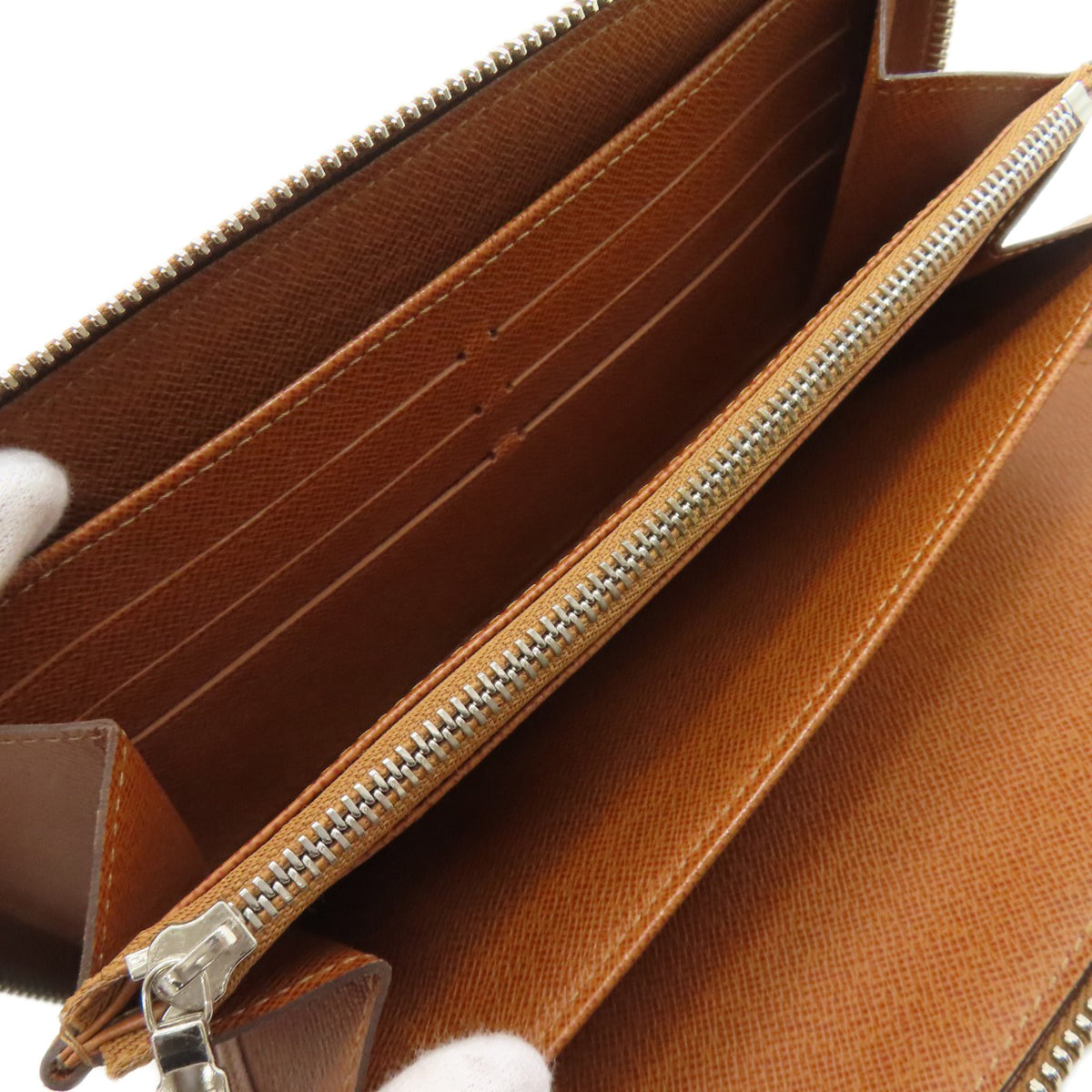 Louis Vuitton Brown Epi Leather Long Wallet (Bi-Fold) (Pre-Owned)