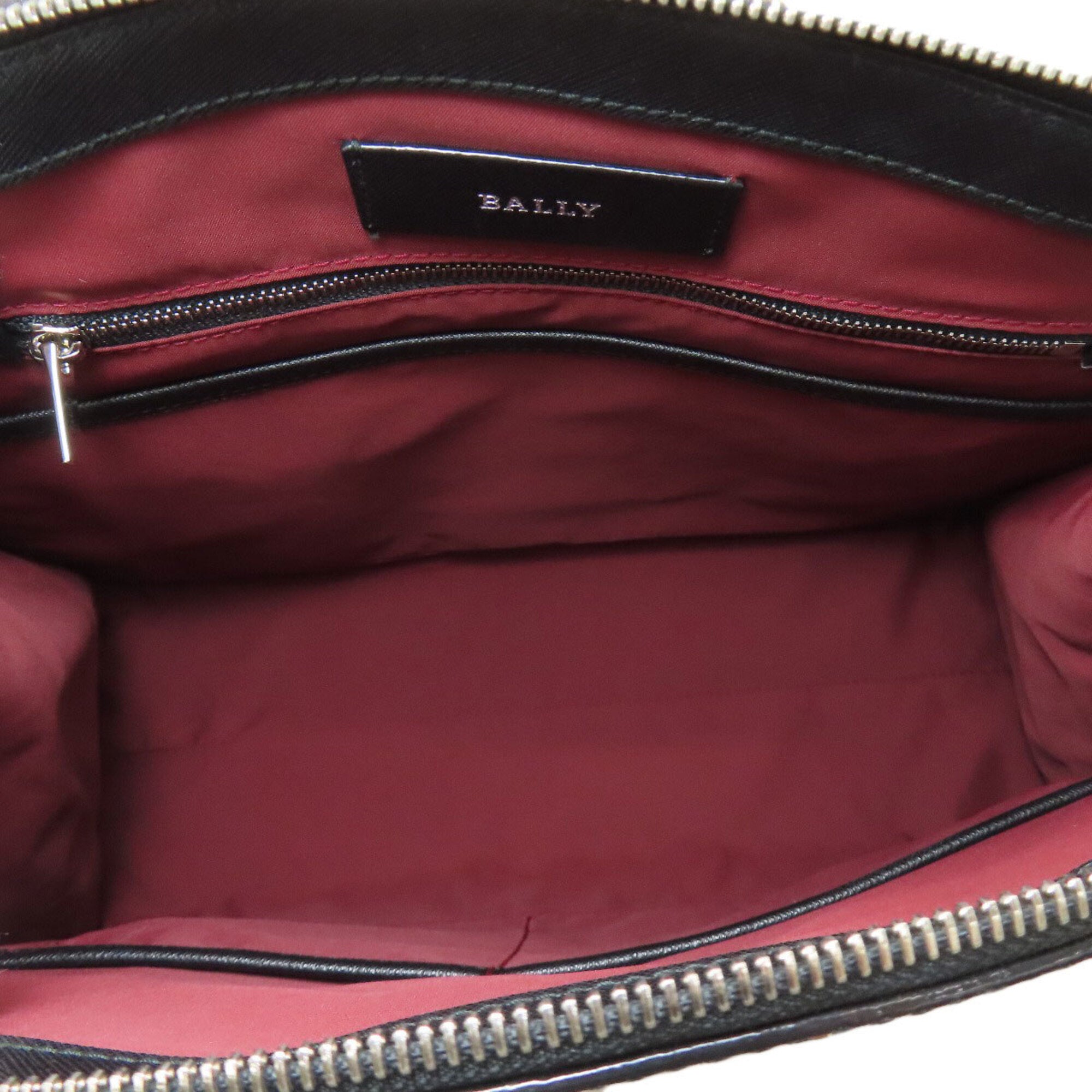 Bally Black Leather Tote Bag (Pre-Owned)
