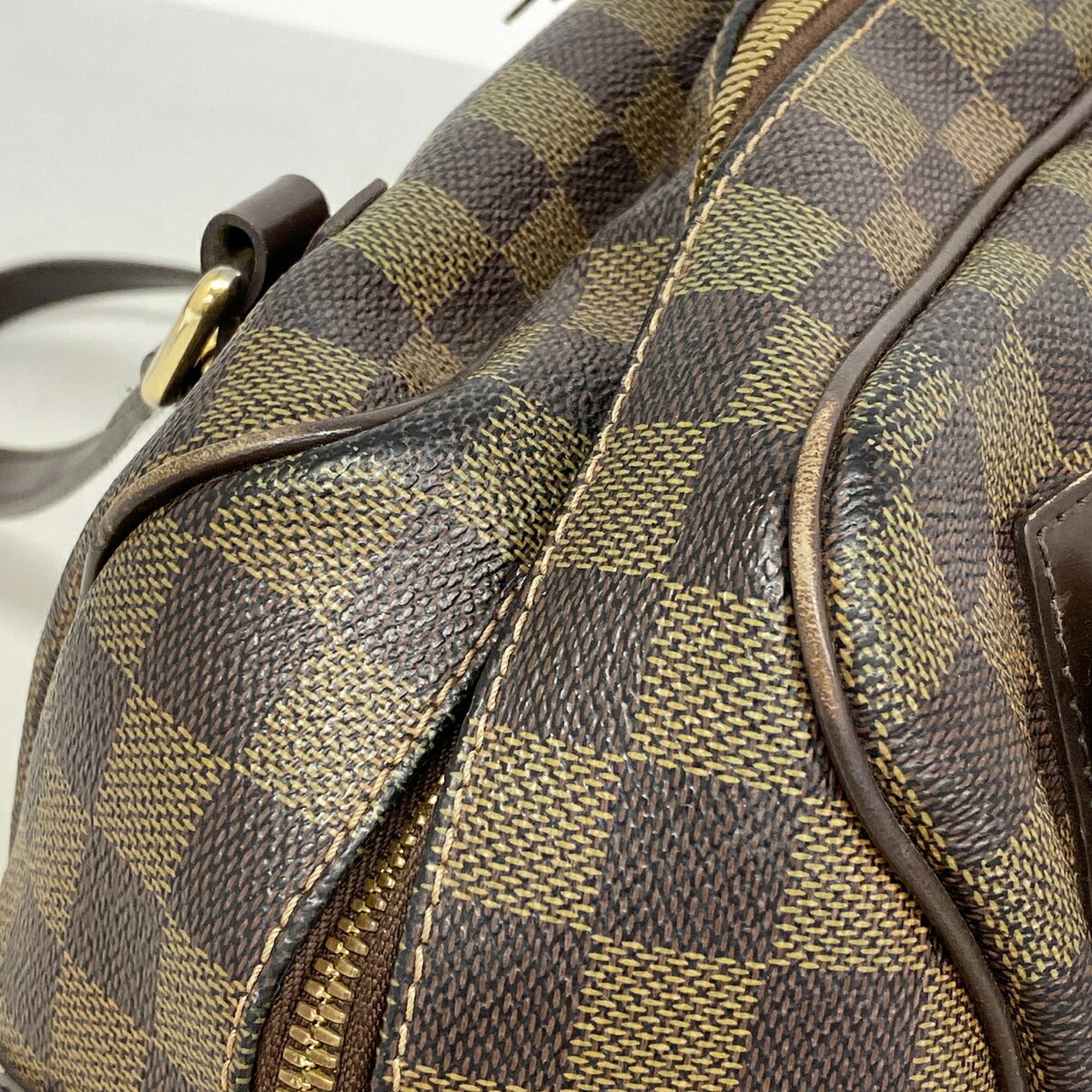 Louis Vuitton Brown Ebene Shoulder Bag (Pre-Owned)