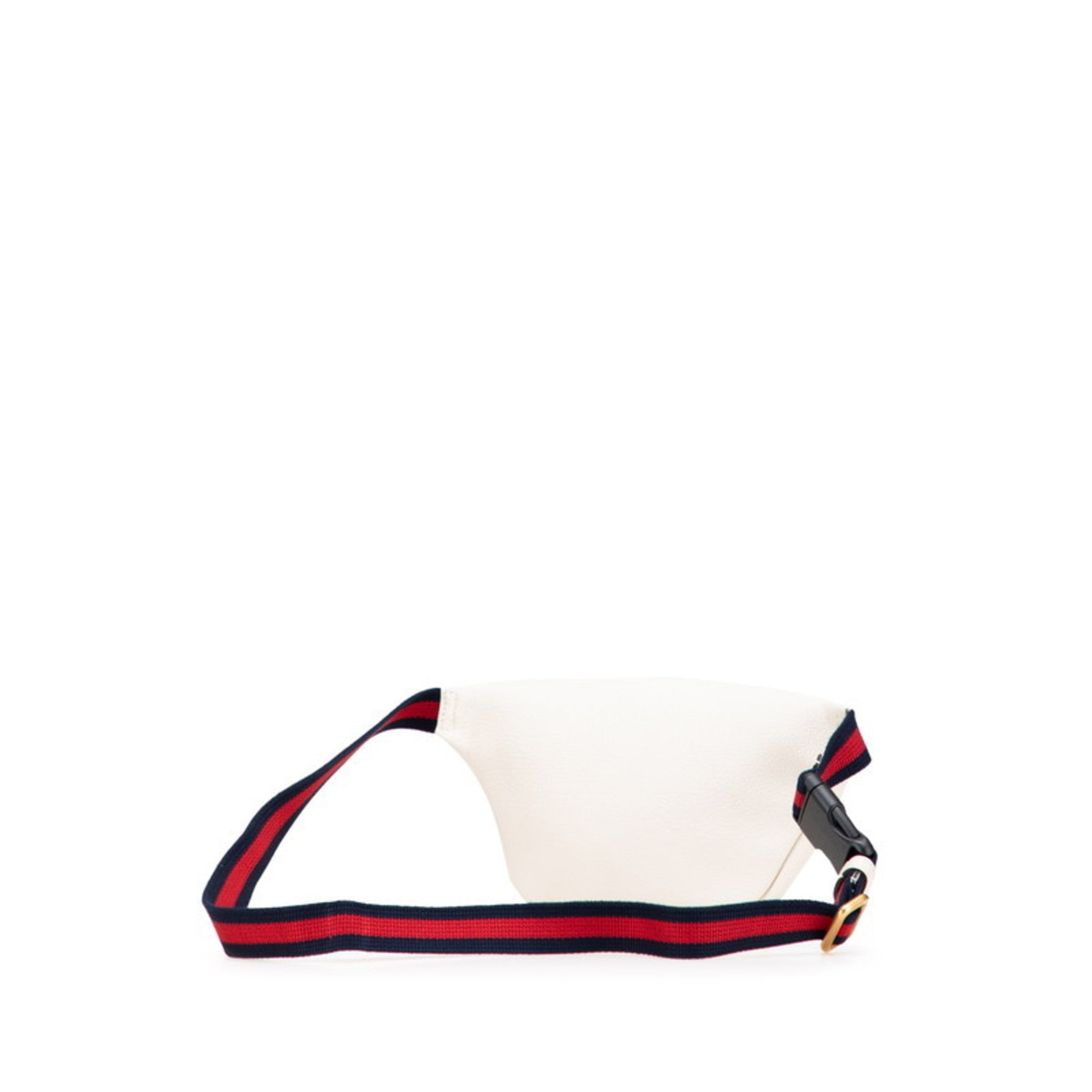 Gucci Multi-Color White Leather Fanny Pack (Pre-Owned)