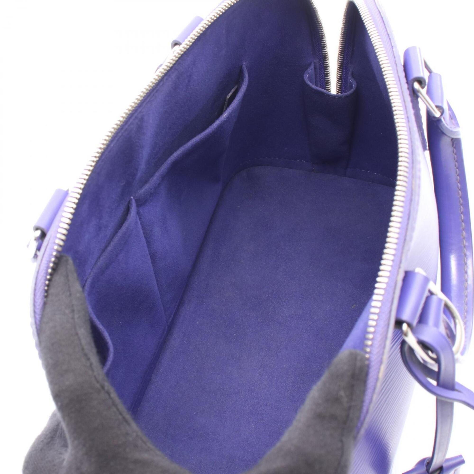 Louis Vuitton Purple Epi Leather Handbag (Pre-Owned)