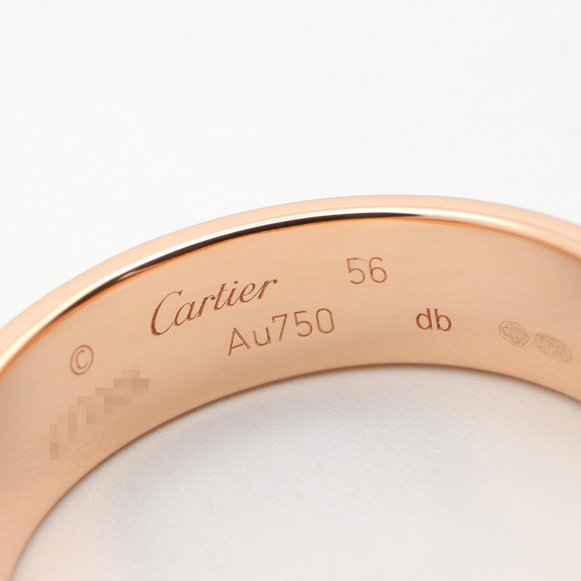 Cartier Gold Pink Gold (18K) Band Ring (Pre-Owned)