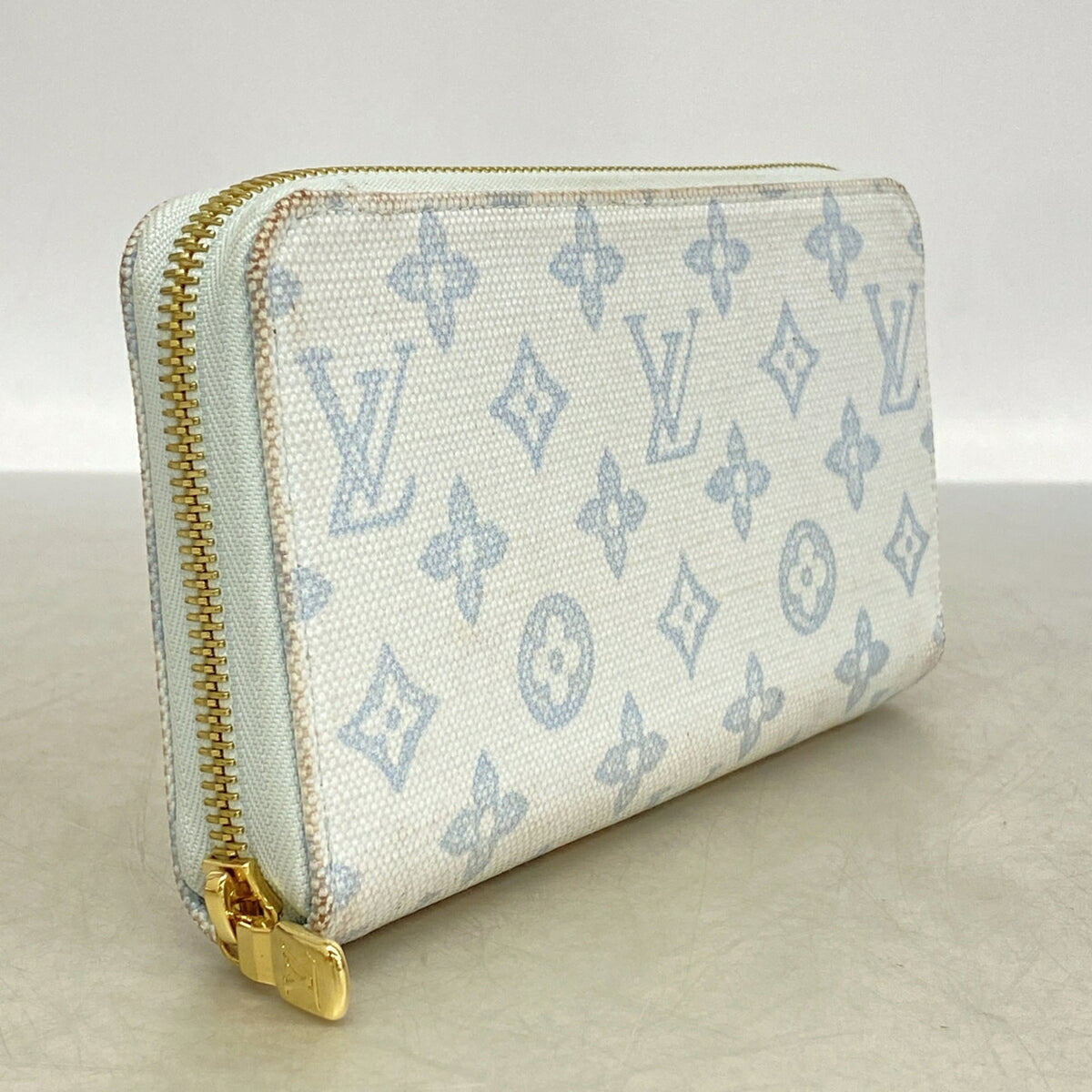 Louis Vuitton Blue Long Wallet (Bi-Fold) (Pre-Owned)