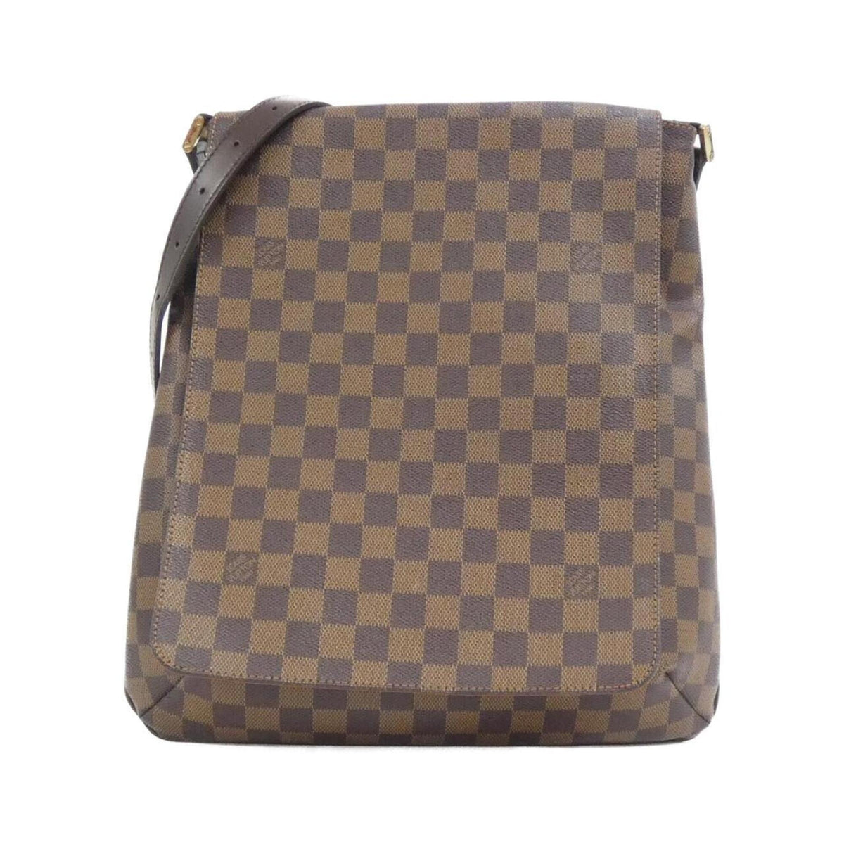 Louis Vuitton Ebene Coated Canvas Shoulder Bag (Pre-Owned)