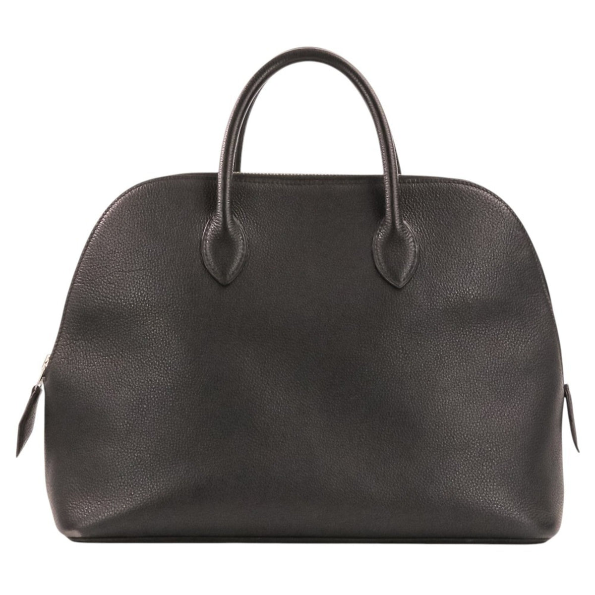 Hermes Black Leather Handbag (Pre-Owned)