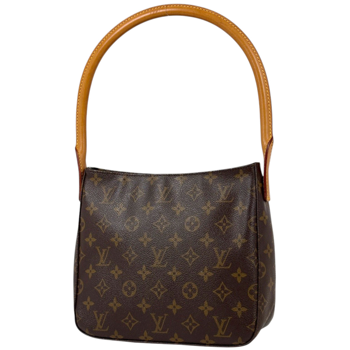 Louis Vuitton Brown Monogram Shoulder Bag (Pre-Owned)