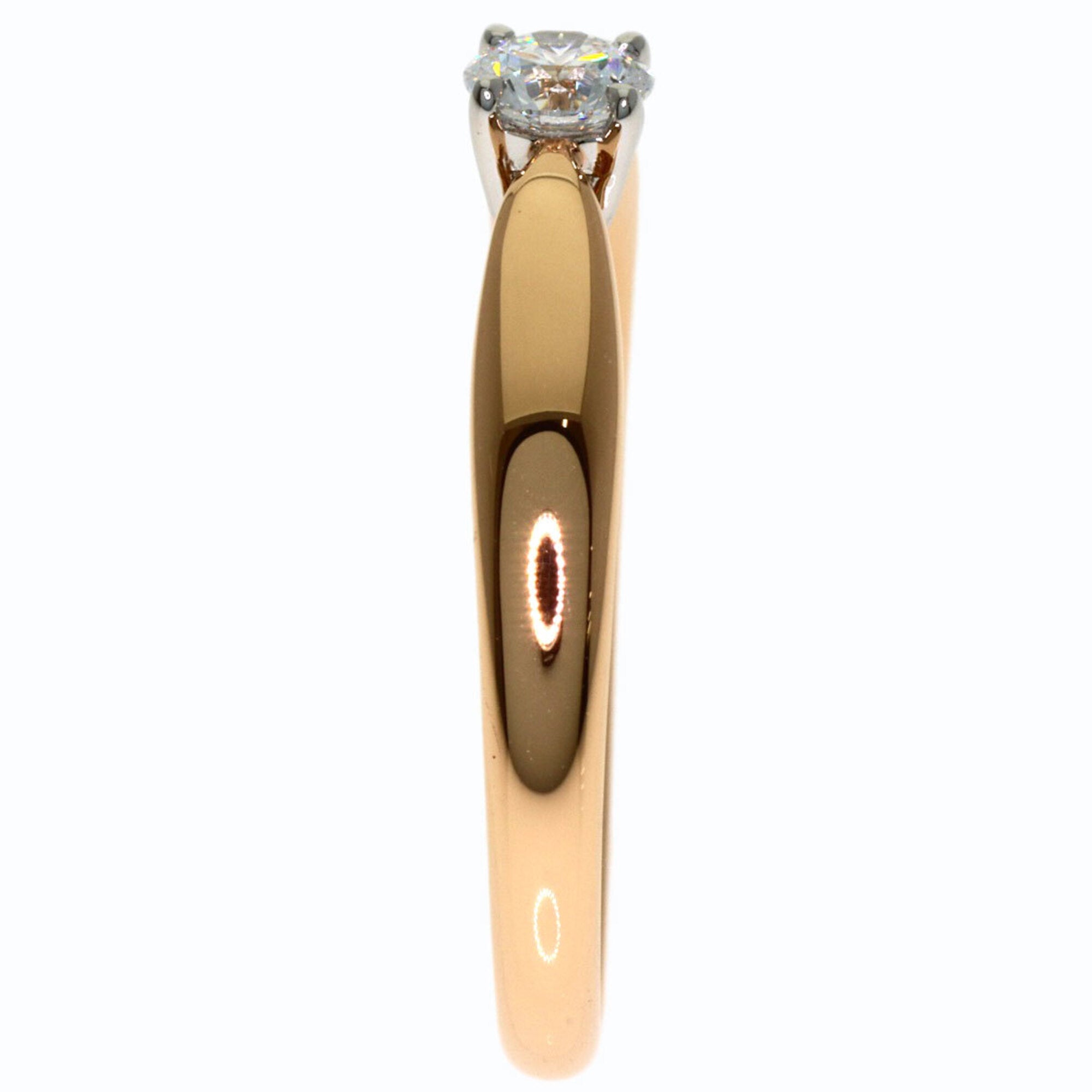 Tiffany Pink Gold (18K) Platinum 950 Band Ring (Pre-Owned)
