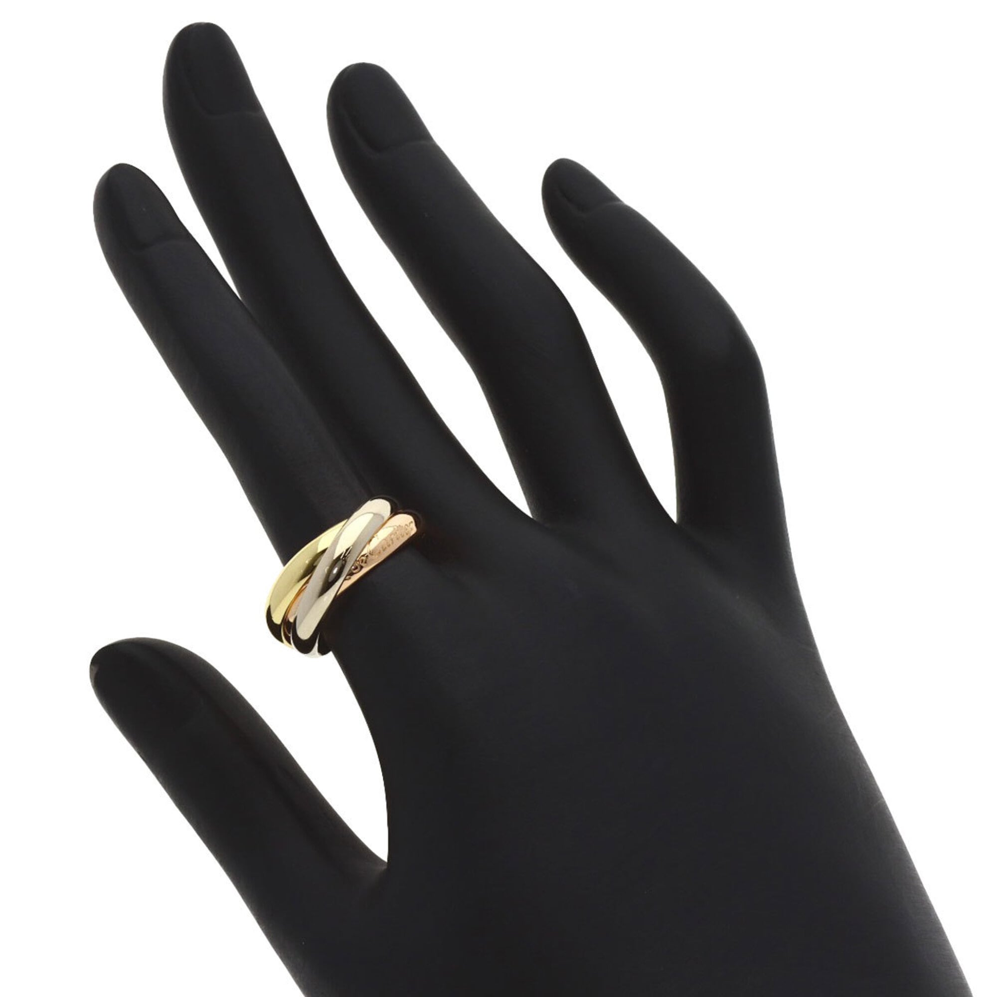 Cartier Yellow Gold (18K) Pink Gold (18K) White Gold (18K) Band Ring (Pre-Owned)