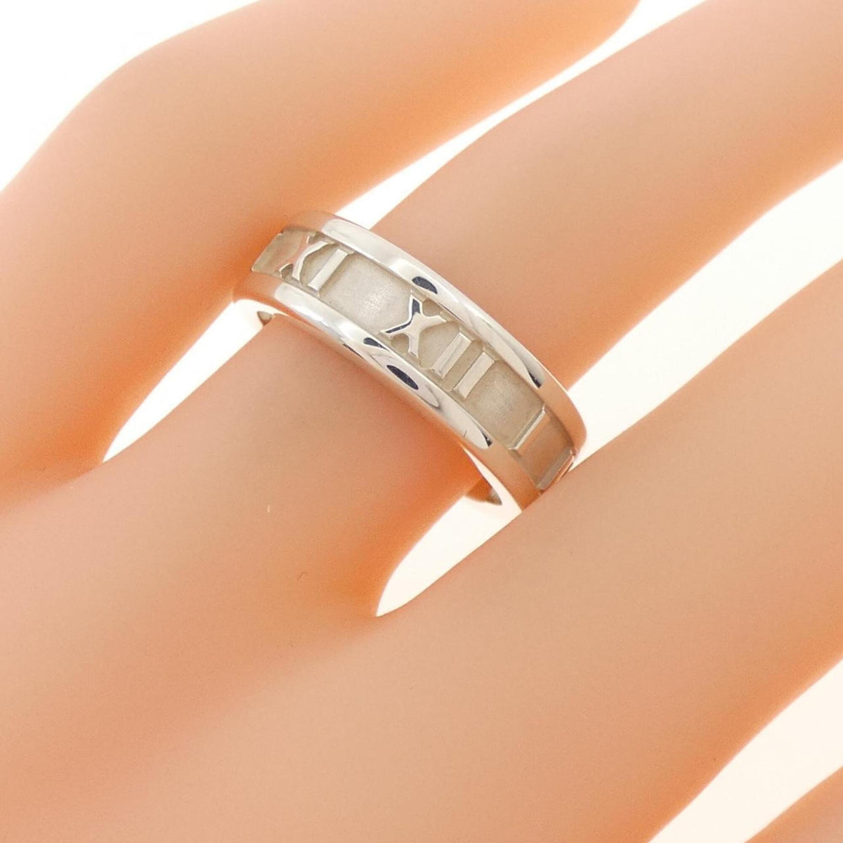 Tiffany Silver 925 Band Ring (Pre-Owned)